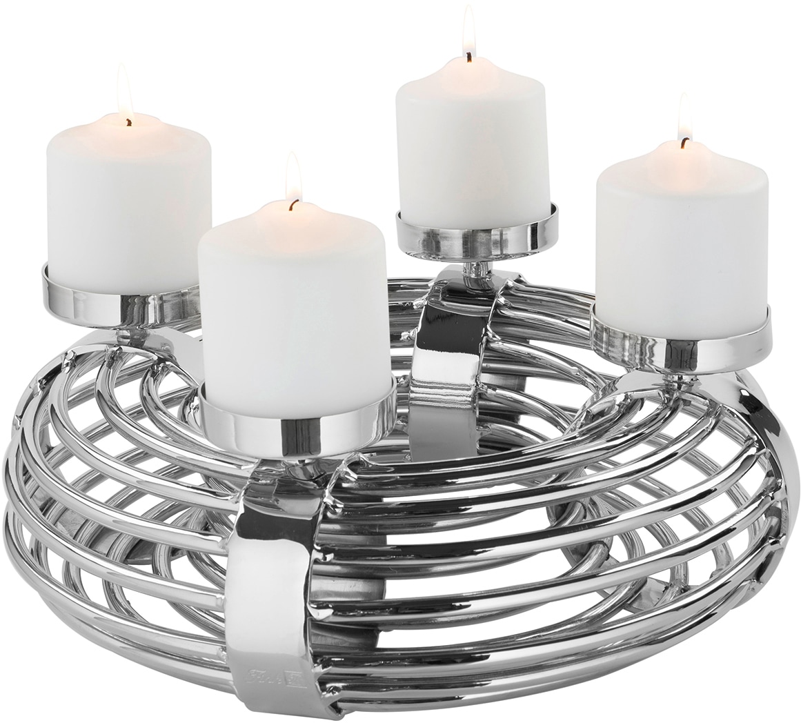 (1 Fink bestellen Kerzenleuchter Weihnachtsdeko«, auf Adventsleuchter Raten »VENTURA, St.), 4-flammig,