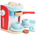 New Classic Toys® Kinder-Kaffeemaschine »Bon Appetit - Kaffeemaschine blau-weiß«