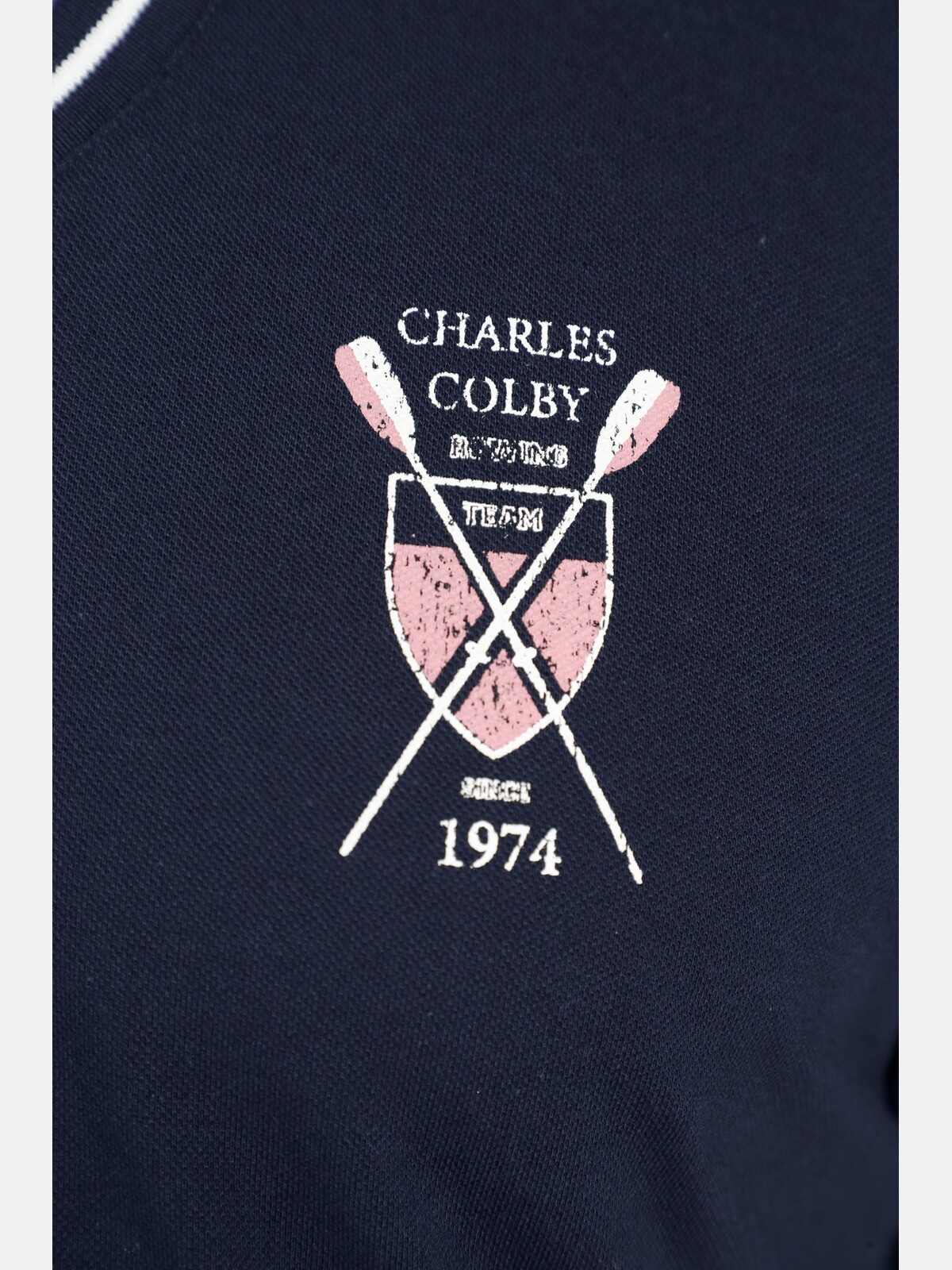 Charles Colby Poloshirt »Poloshirt EARL WILLERS«, (1 tlg.), mit Business-Kragen
