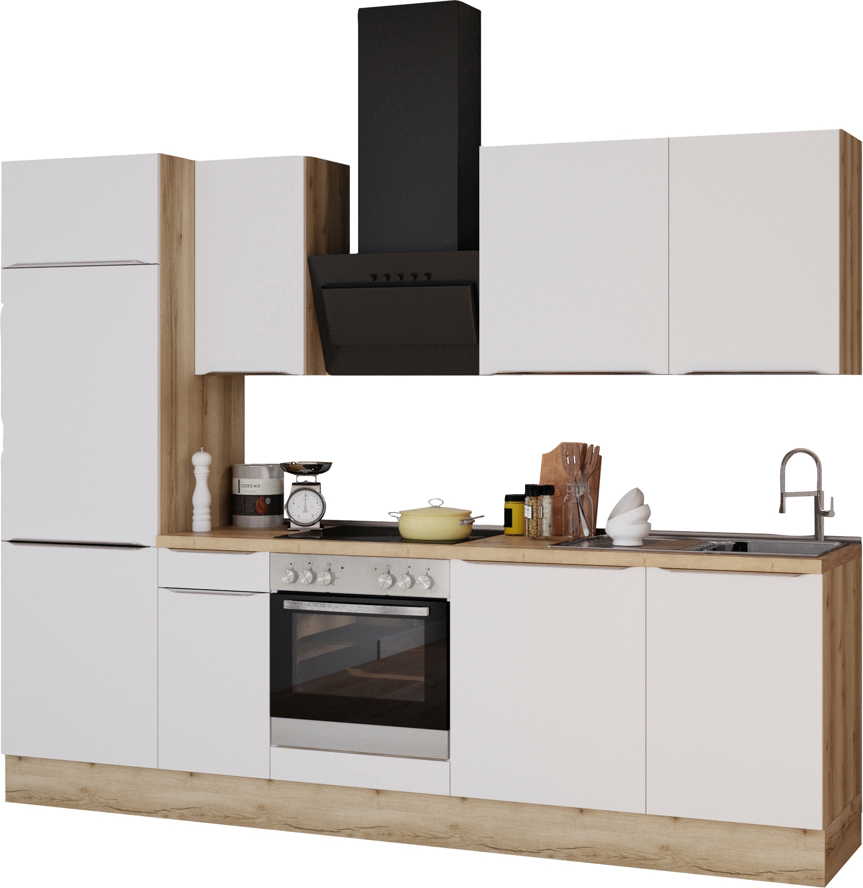 OPTIFIT Küchenzeile »Aken«, ohne E-Geräte, 270 cm kaufen Raten auf Breite