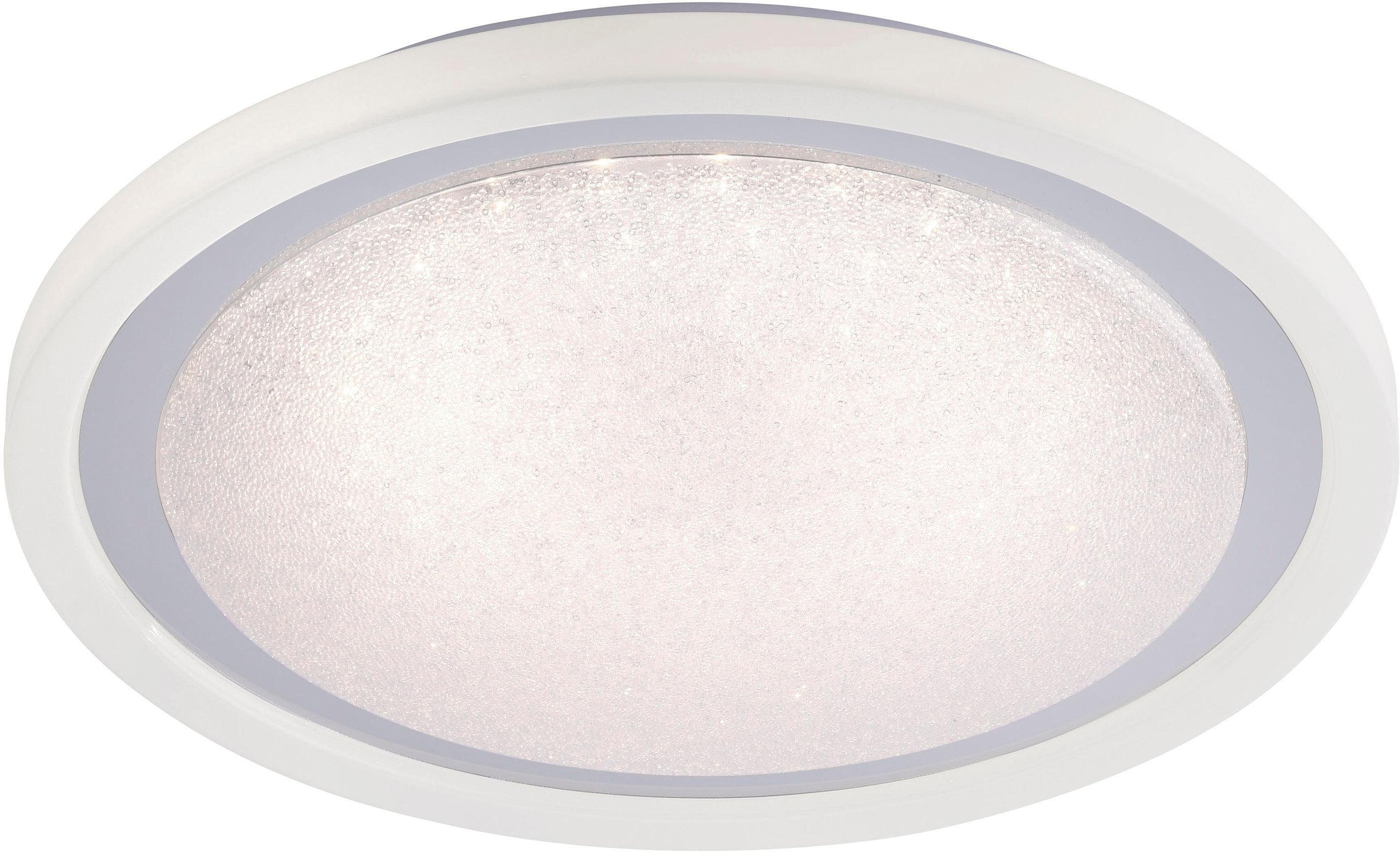 JUST LIGHT Deckenleuchte »MEDINA«, 1 flammig, Leuchtmittel LED-Board | LED fest integriert, CCT-Farbtemperaturregelung, Dimmbar über Fernbedienung, Serienschalter