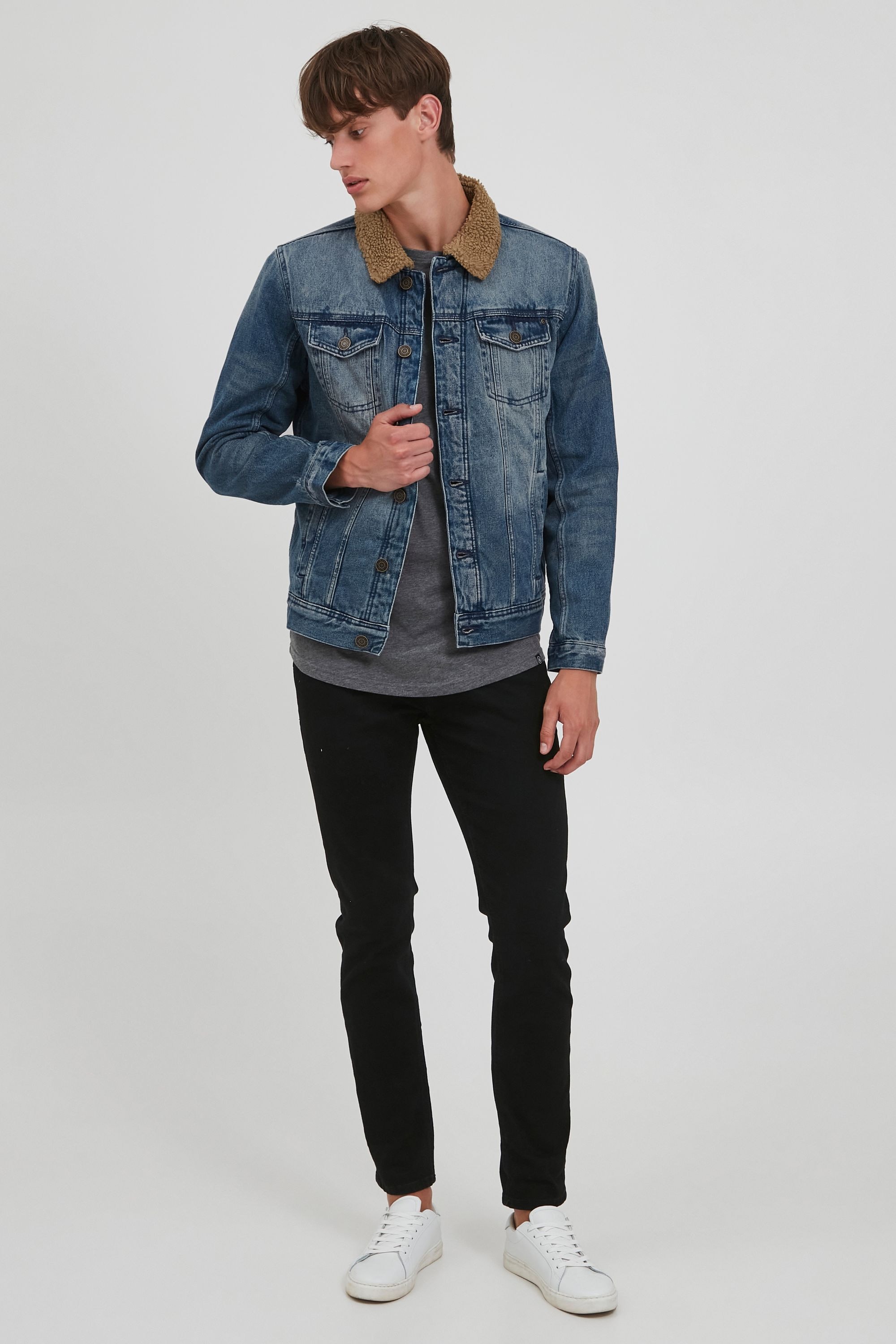 Blend Jeansjacke »Jeansjacke BHDenim«, ohne Kapuze