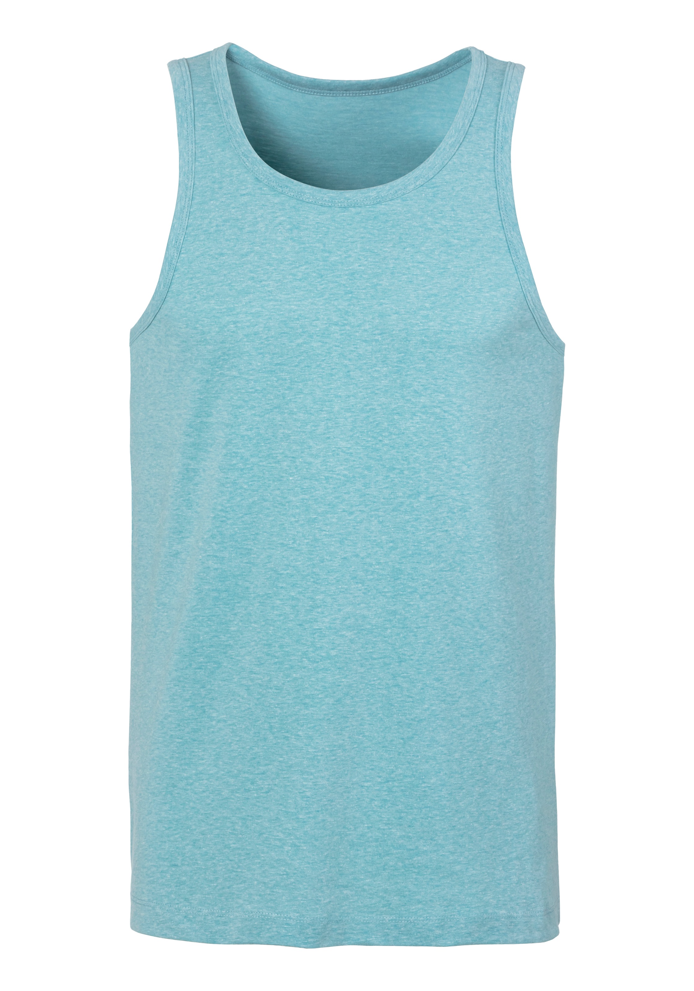 John Devin Tanktop, (Packung, 2 tlg.), in schöner Melange-Optik