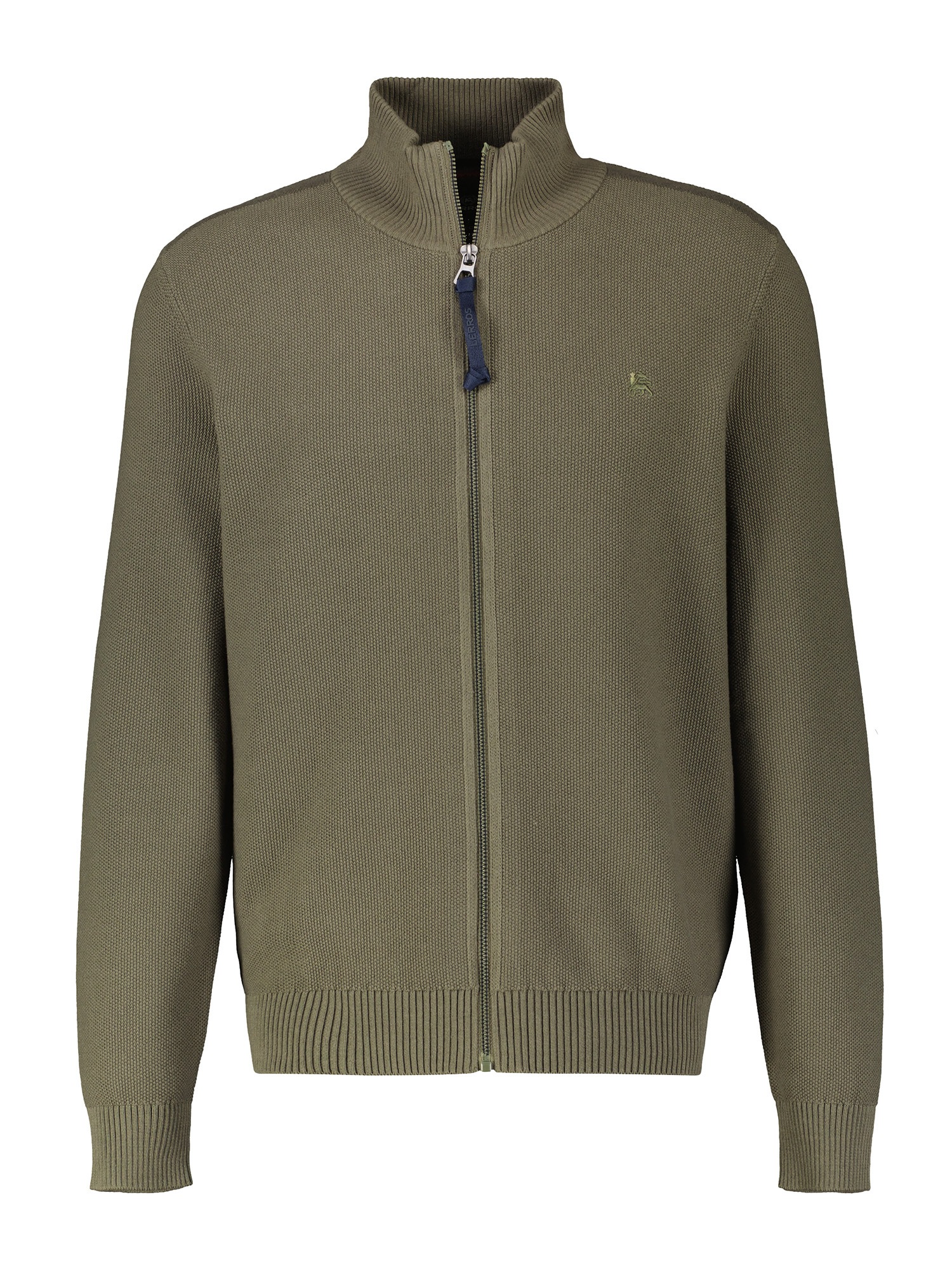 LERROS Strickjacke »LERROS Strickjacke mit Stehkragen«