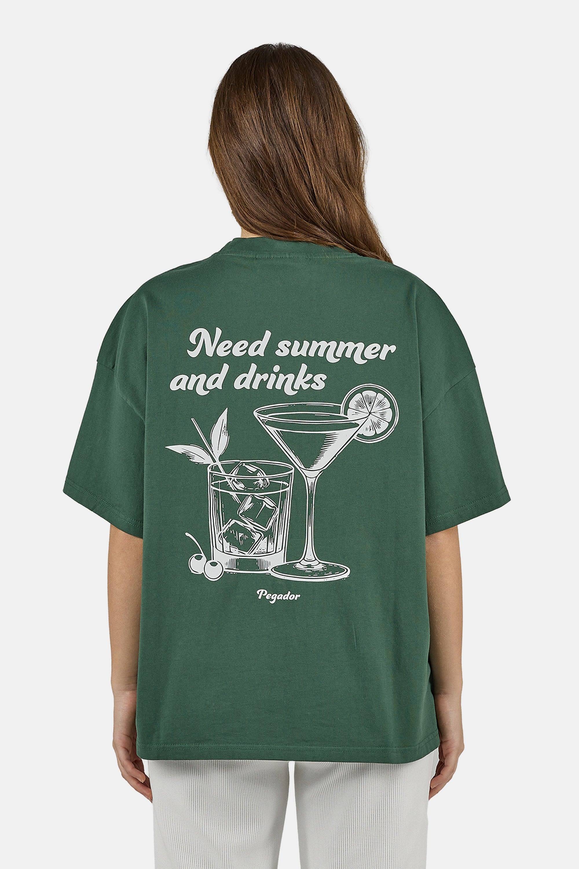 PEGADOR T-Shirt »Brielle Heavy Oversized Tee« Baumwolle, oversize