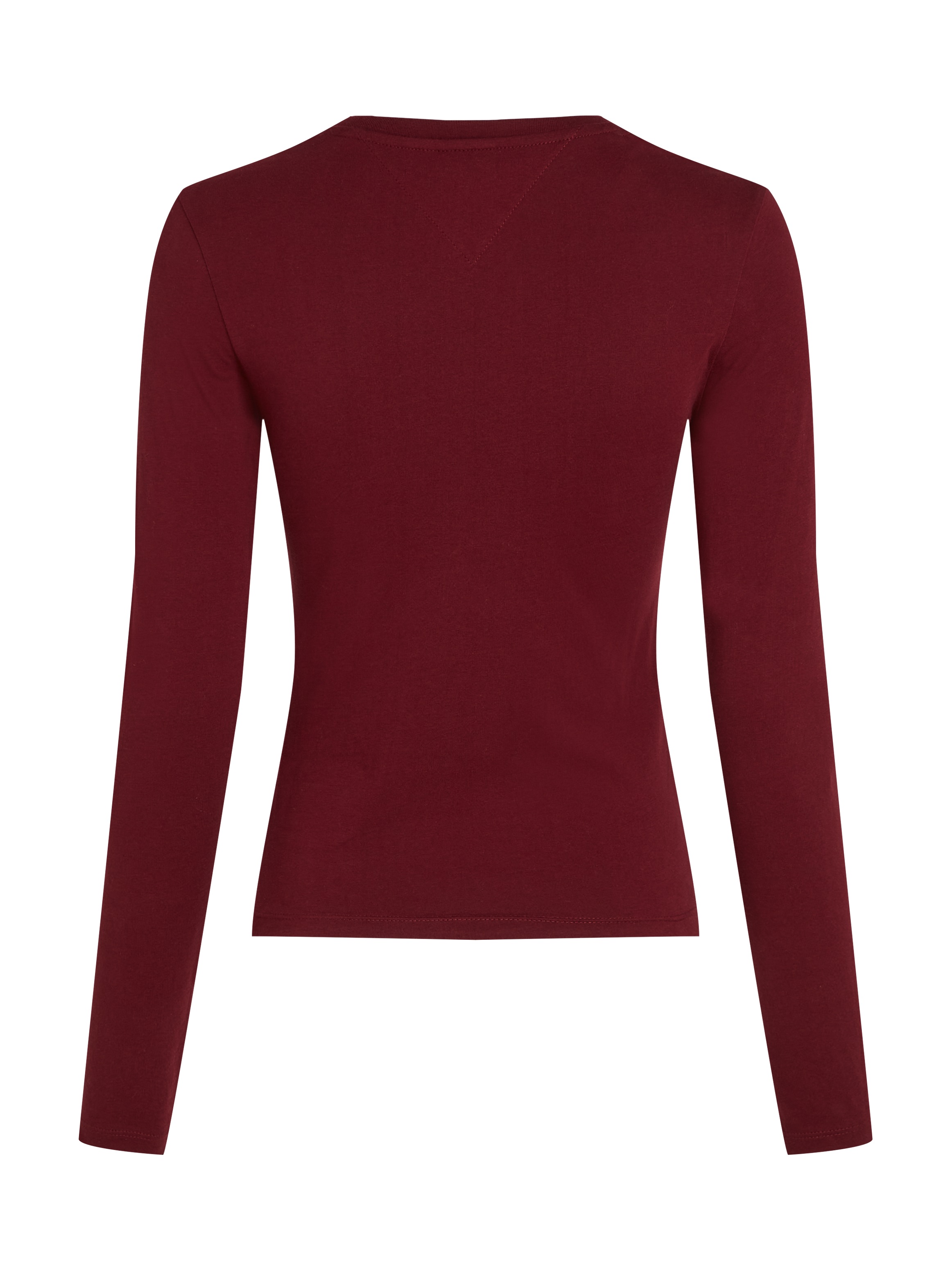 Tommy Jeans Curve T-Shirt »TJW SLIM ESSENTIAL LOGO 2 LS EXT«, in Großen Größen mit Logoschriftzug
