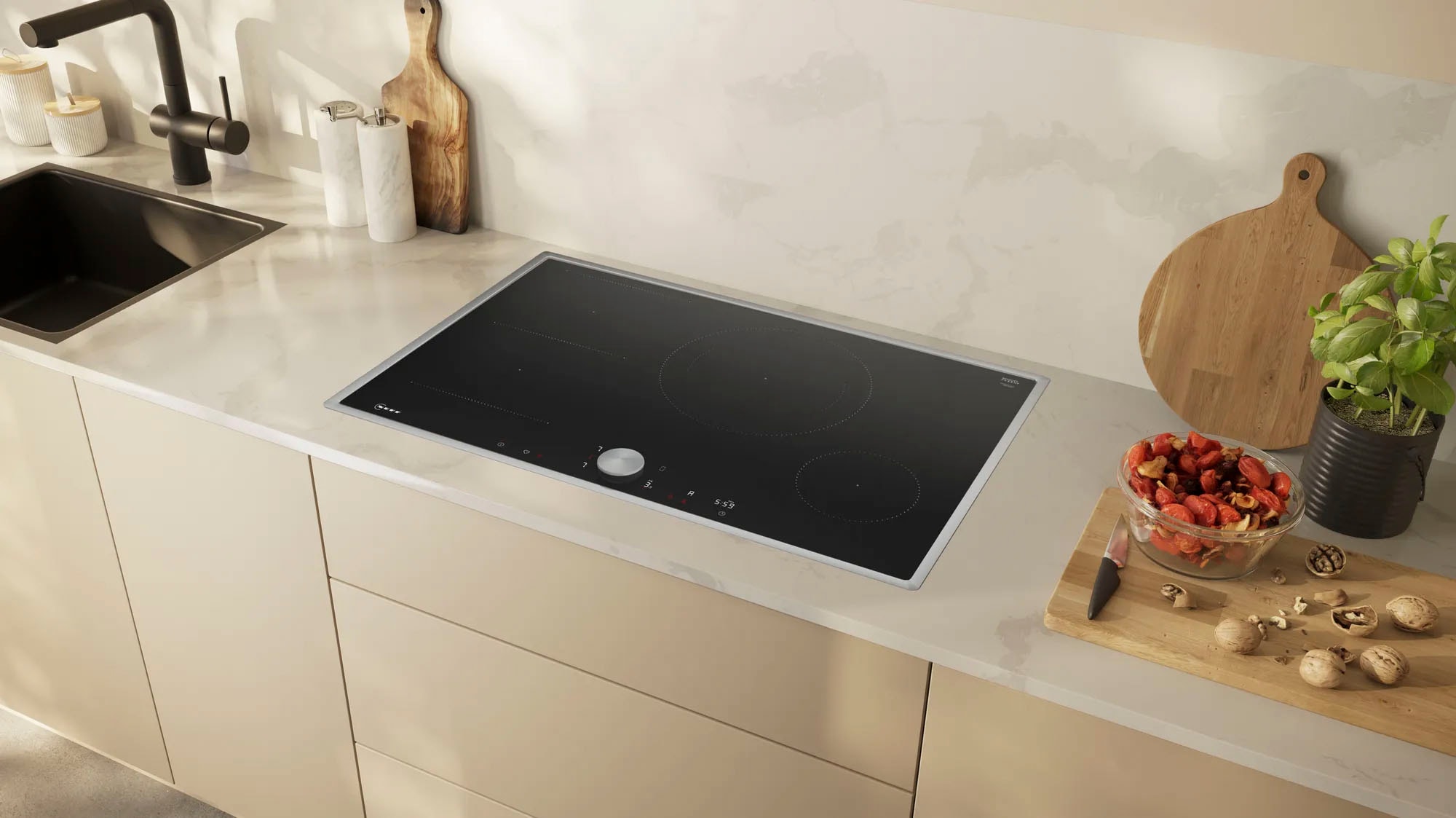 NEFF Induktions-Kochfeld von SCHOTT CERAN® »T58STS1L0«, mit intuitiver Twist Pad® Bedienung