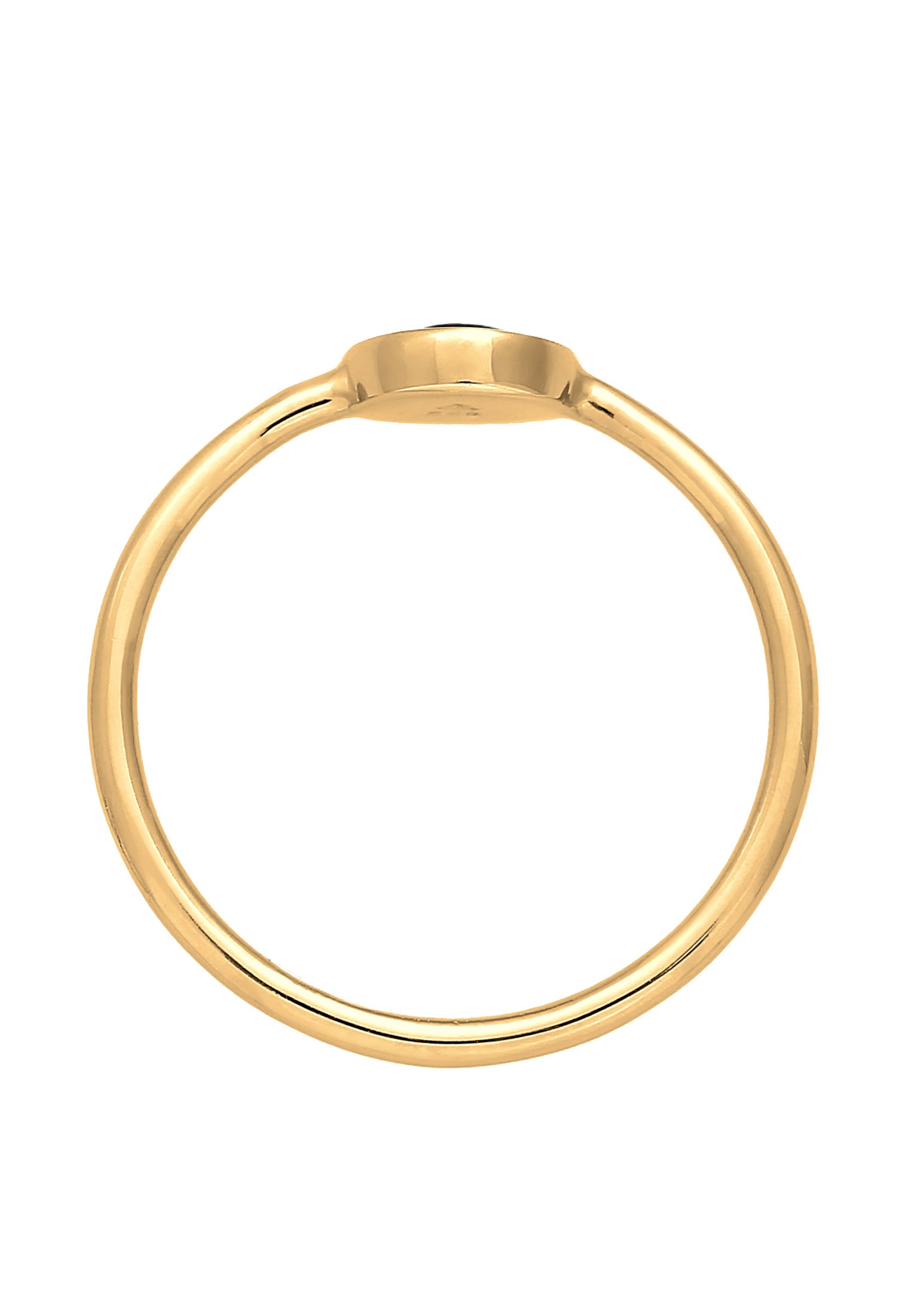 Elli Silberring »Ring Solitär Stapelring Emaille 925 Silber«