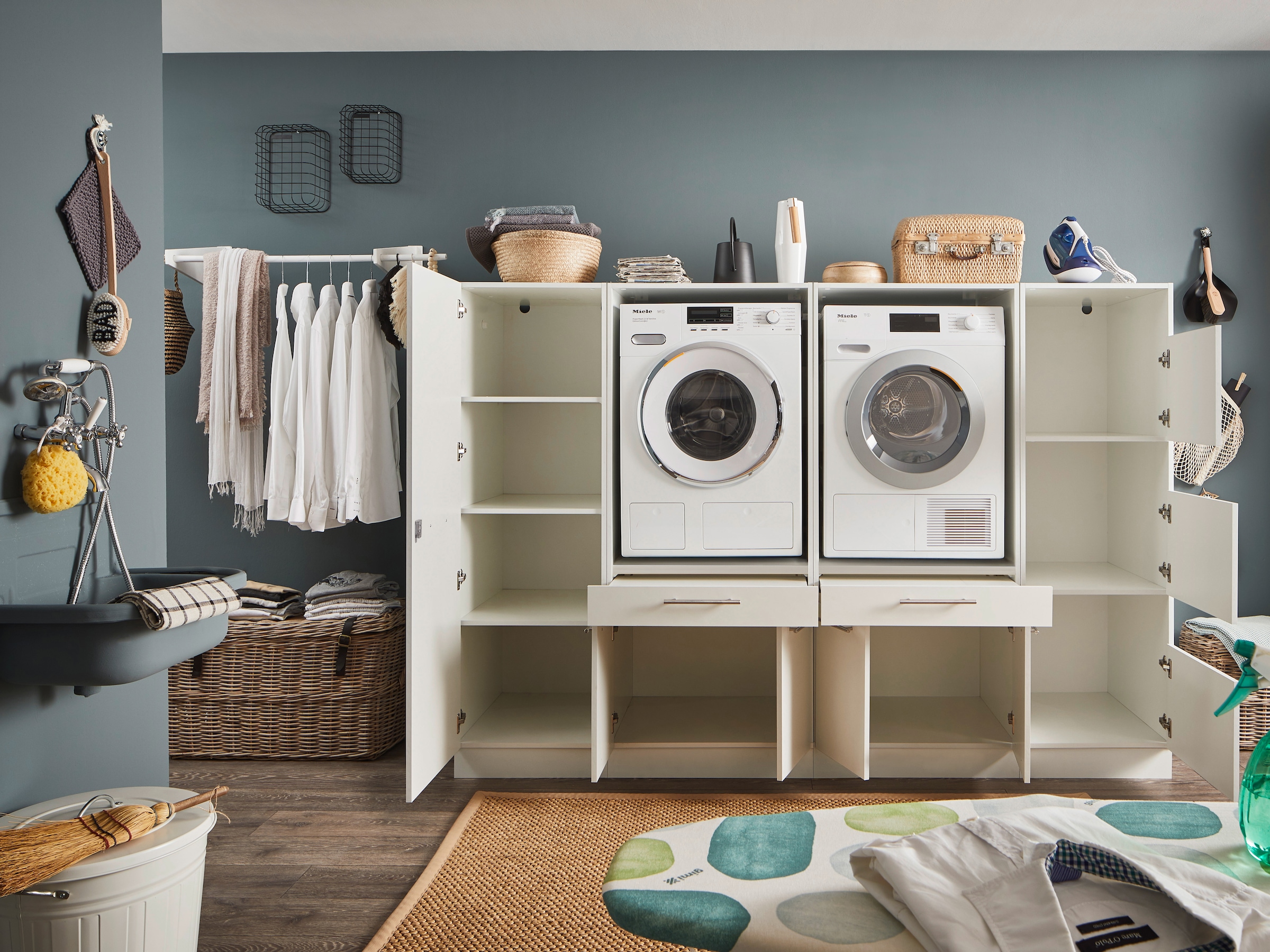 Laundreezy Mehrzweckschrank-Set »LAUNDREEZY LDSK14«
