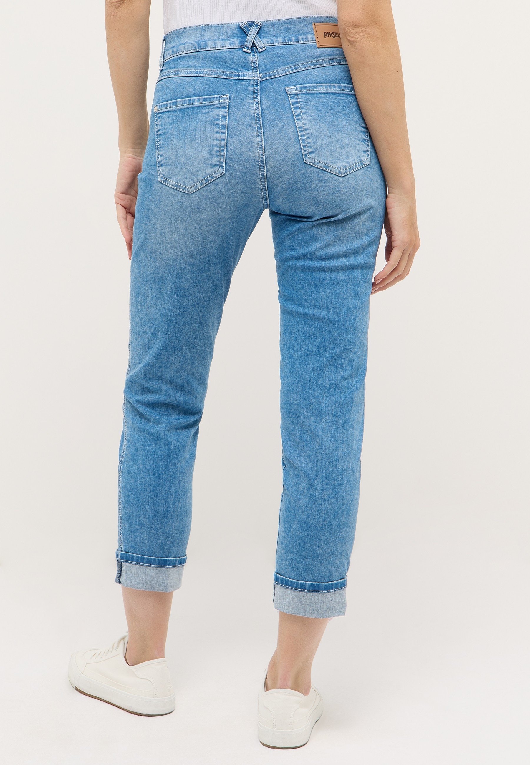 ANGELS 5-Pocket-Jeans »DARLEEN CROP TU RIBBON«