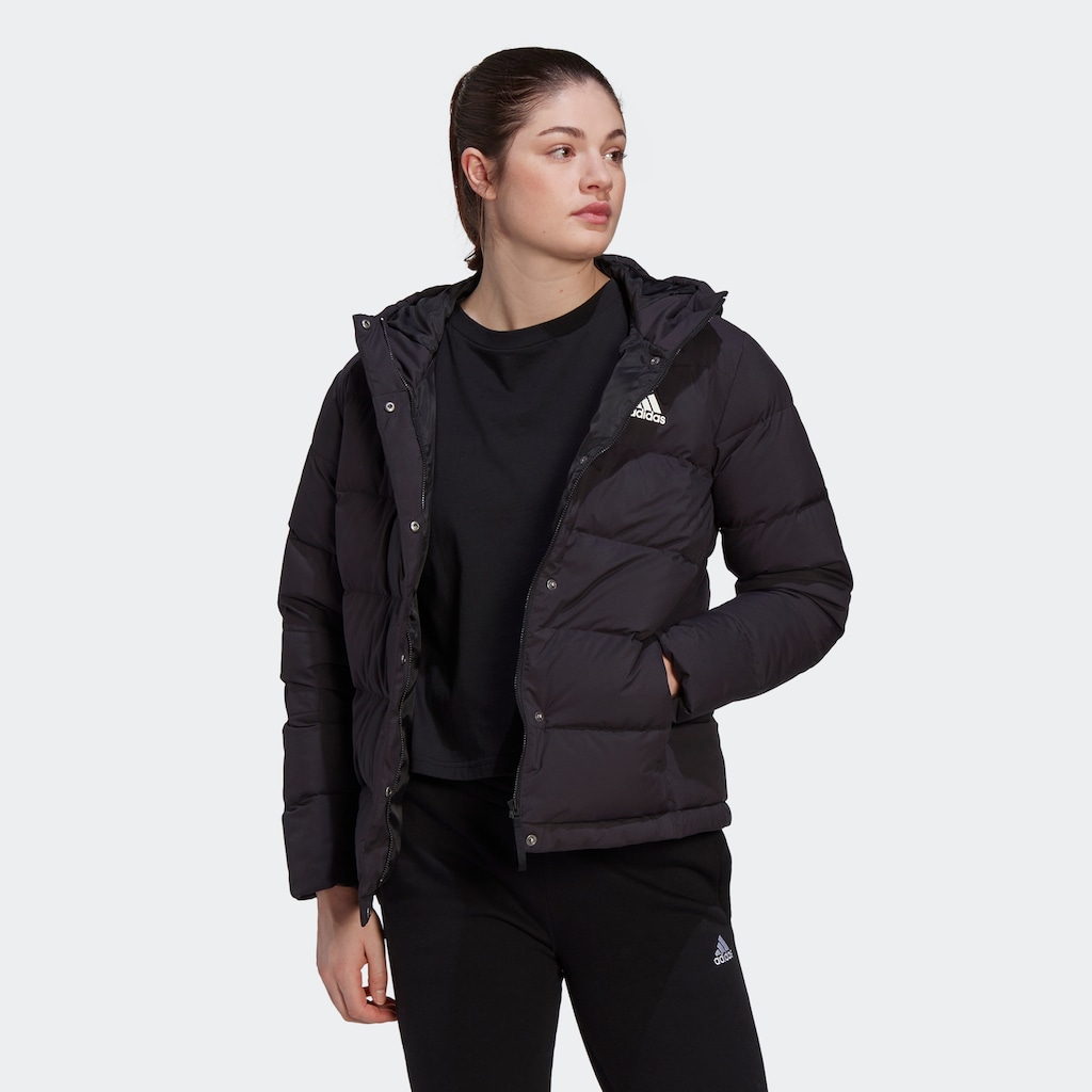 adidas Sportswear Outdoorjacke »HELIONIC HOODED DAUNENJACKE«