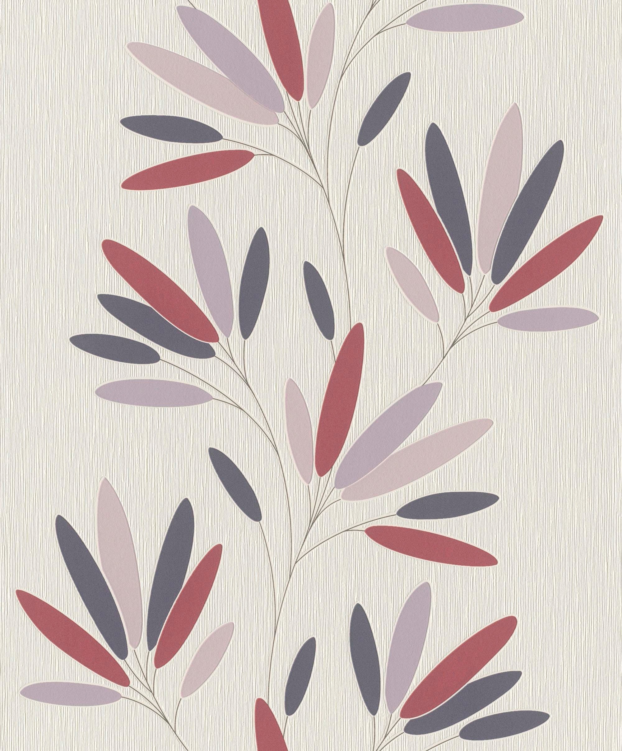 Rasch Strukturtapete »#Tapetenwechsel«, gemustert-floral