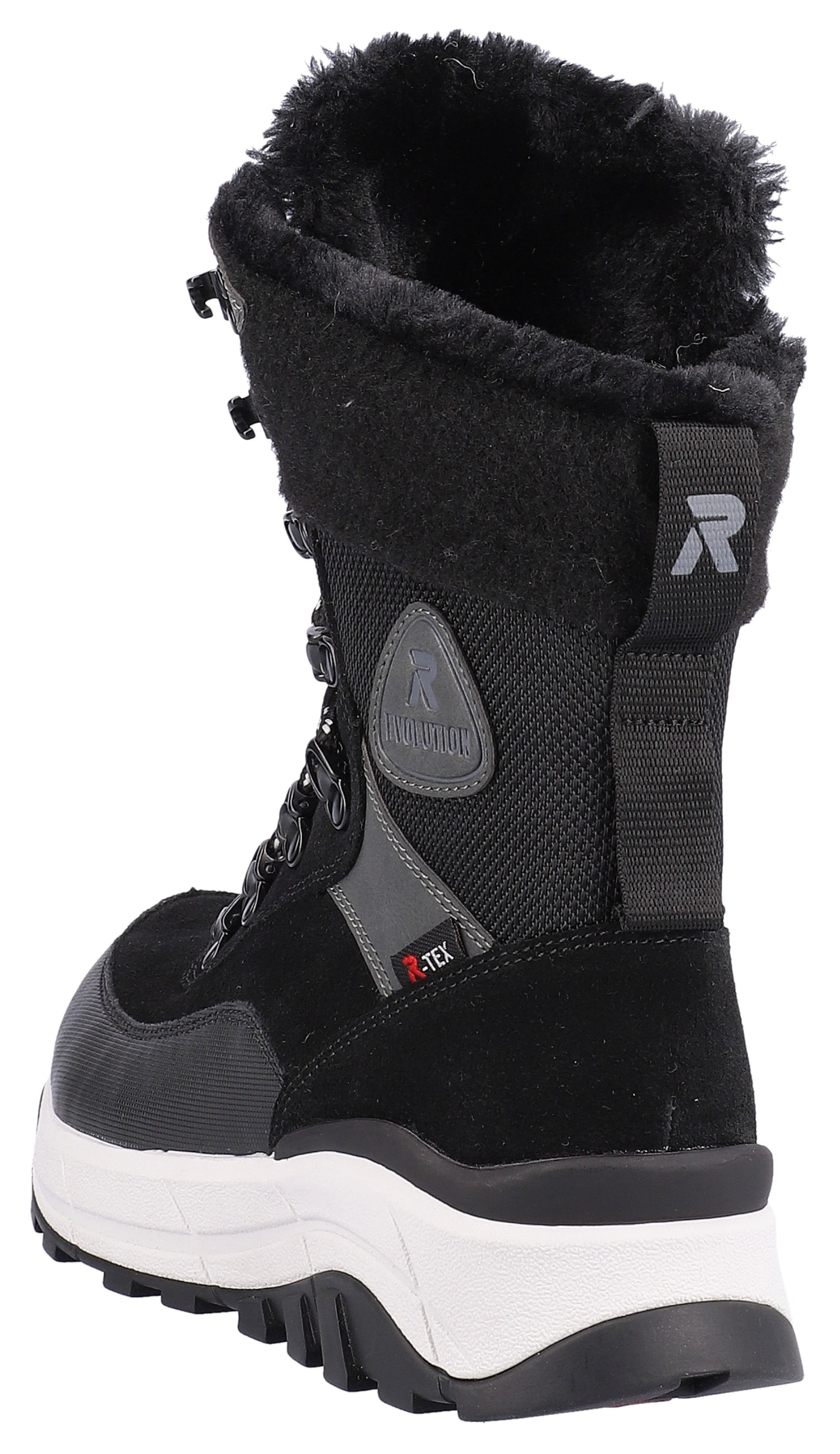 Rieker EVOLUTION Winterboots, Schneeboots, Outdoorstiefelette, TEX Ausstattung, Fiber Grip Sohle