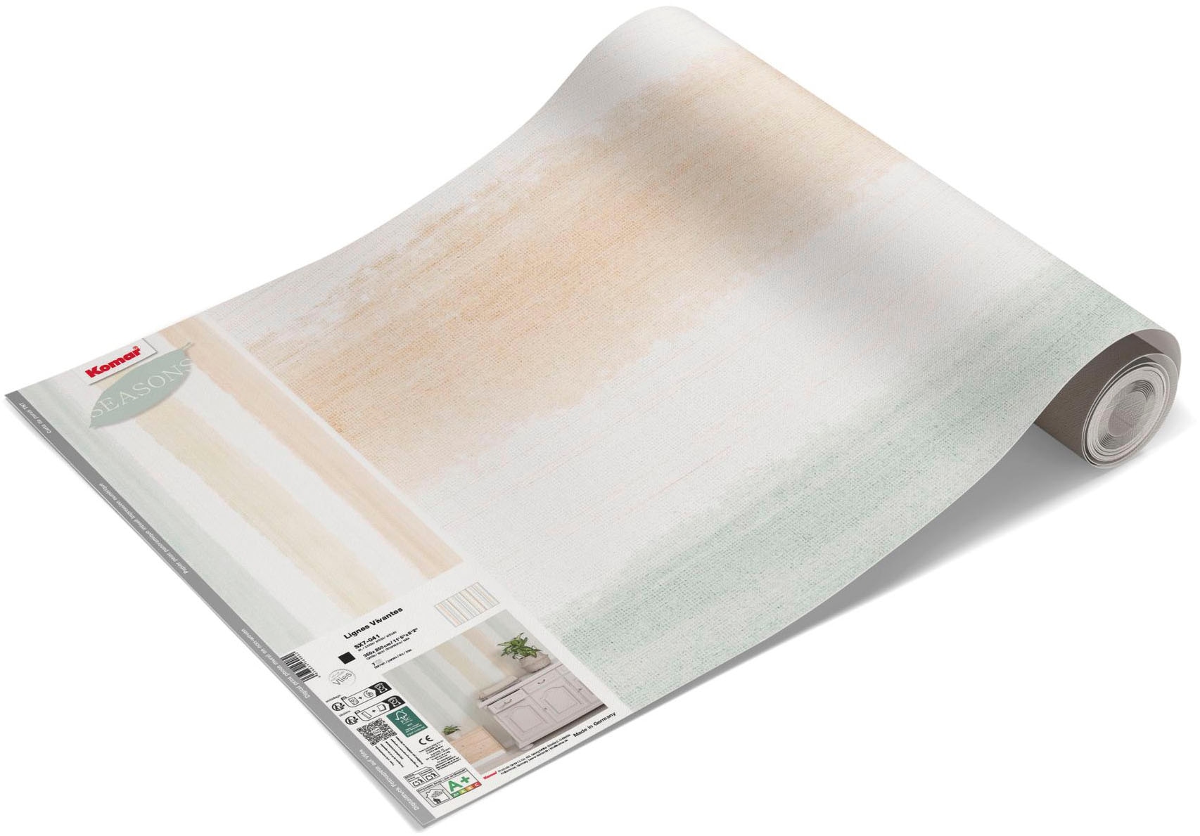 Komar Fototapete »Vlies Fototapete - Lignes Vivantes - Größe 350 x 250 cm« Motiv | bedruckt glatt