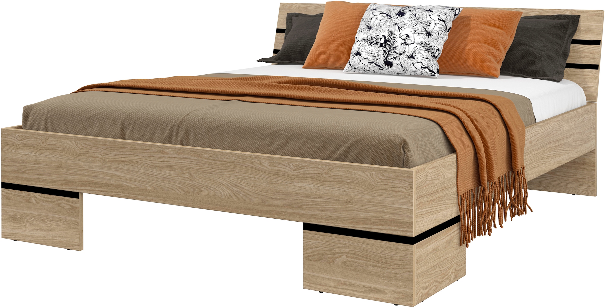 Helvetia Bett »Violla«, aus FSC®-zertifiziertem Holzwerkstoff