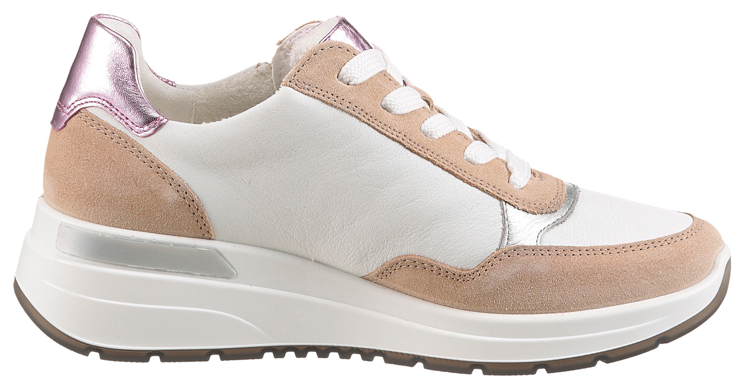 Ara Keilsneaker »GARDA«, Plateausneaker, Keilsneaker mit Wechselfußbett in H-Weite