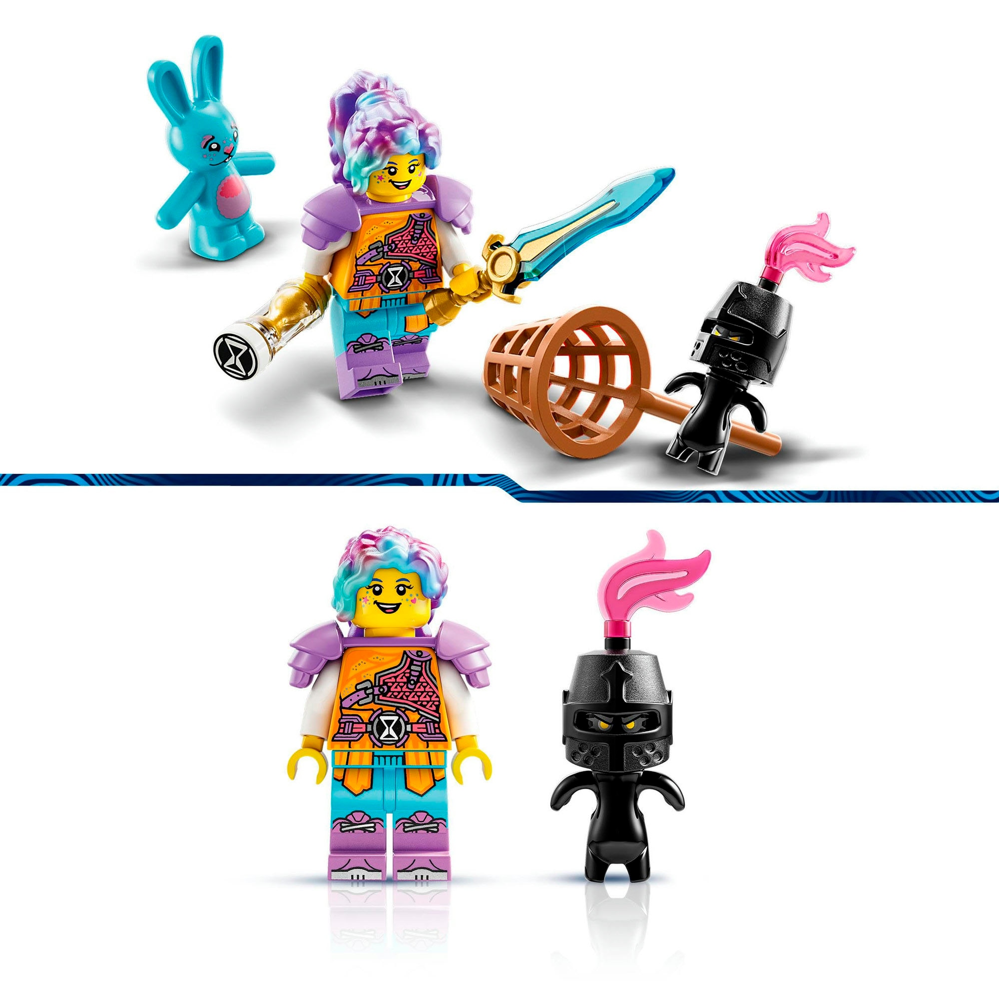 LEGO® Konstruktionsspielsteine »Izzie und ihr Hase Bunchu (71453), LEGO® DREAMZzz™«, (259 St.), Made in Europe
