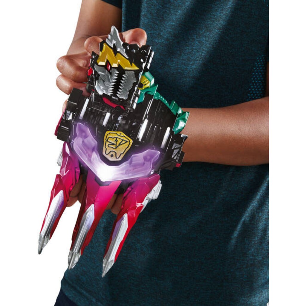 Hasbro Blaster »Power Rangers Dino Fury, Knight Morpher«, mit Licht und Sound