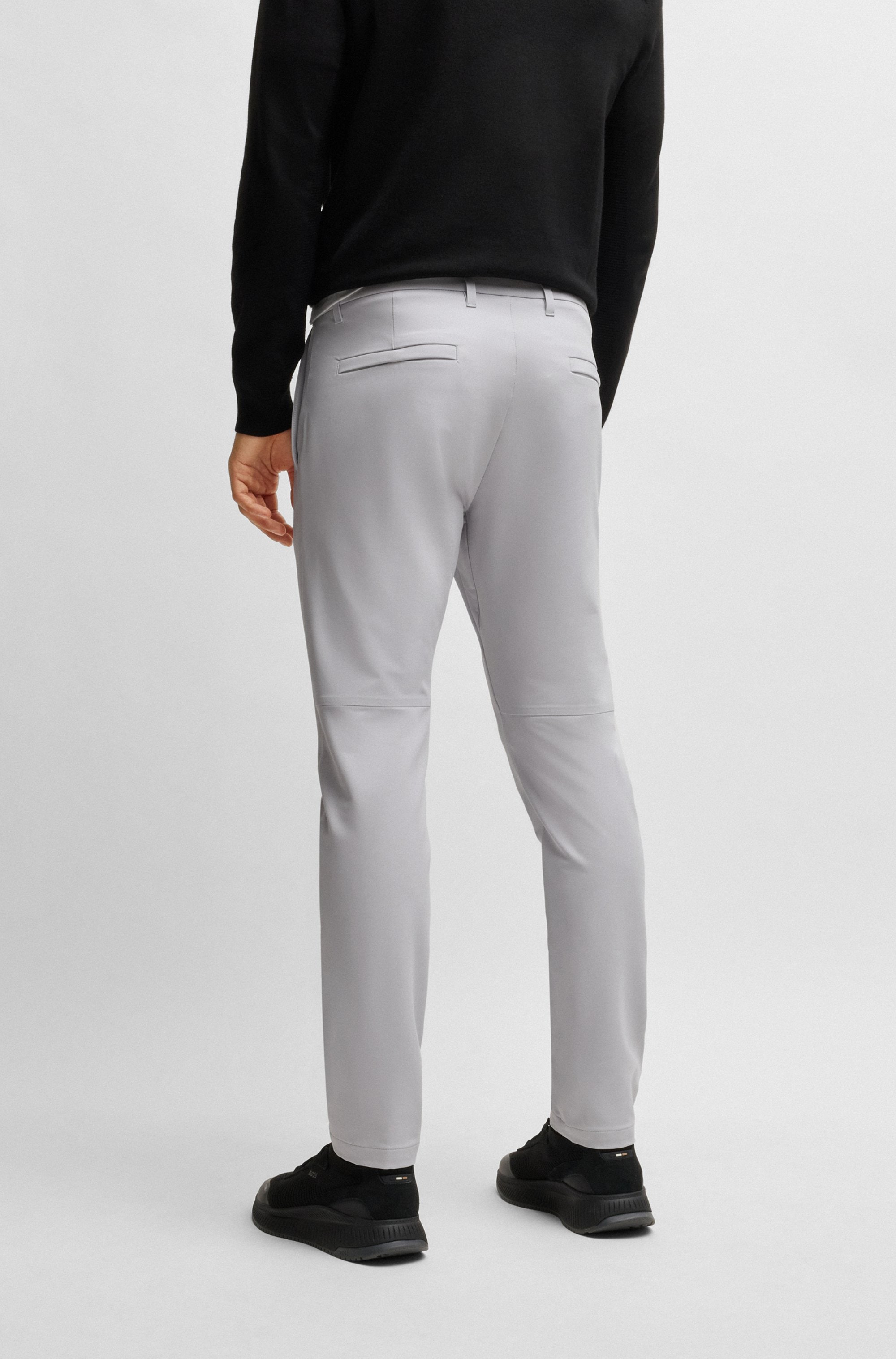BOSS GREEN Stretch-Hose »T_Commuter-Slim«, in schmaler Passform