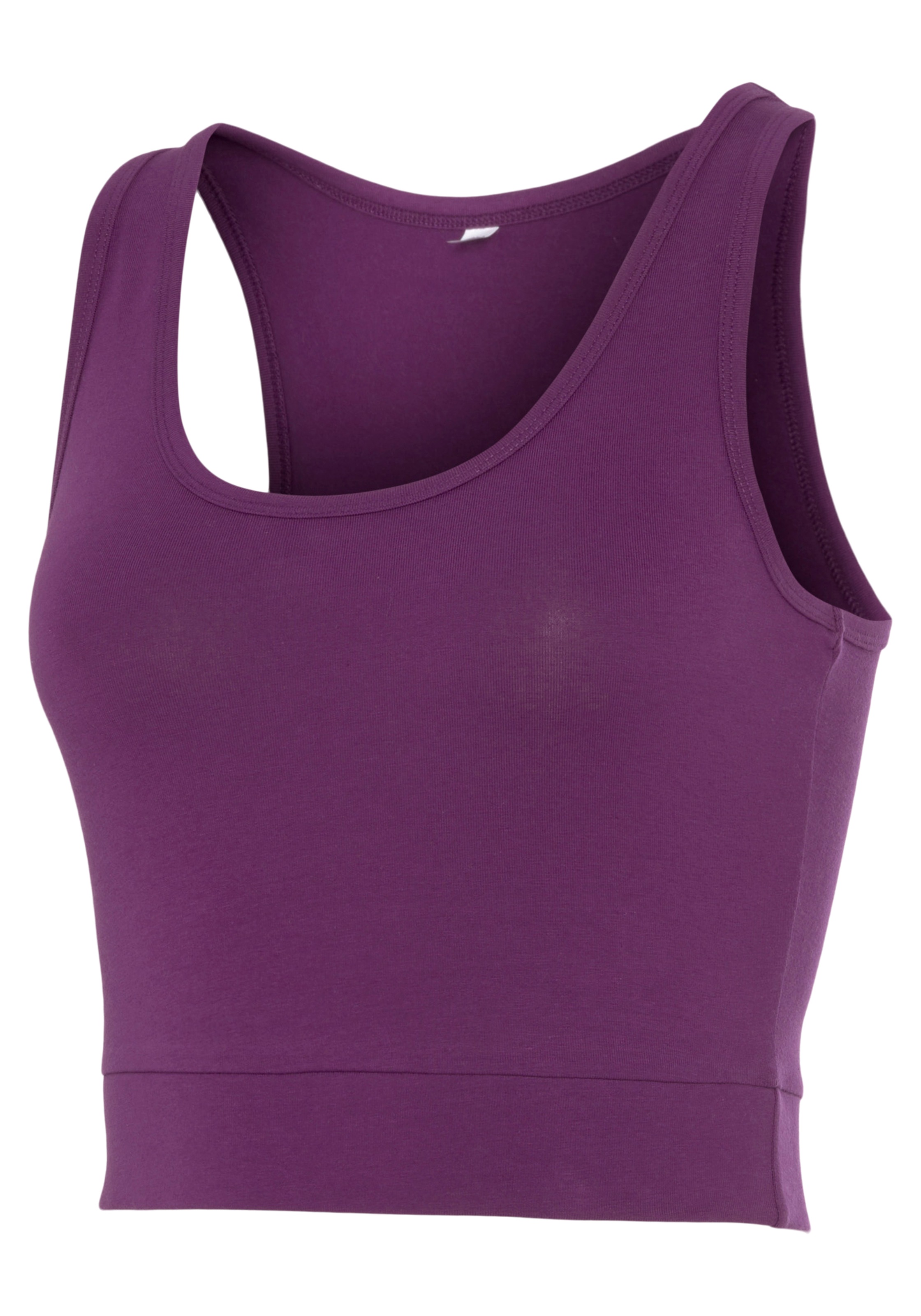 LASCANA ACTIVE Sporttop, Crop-Top mit breiten Trägern
