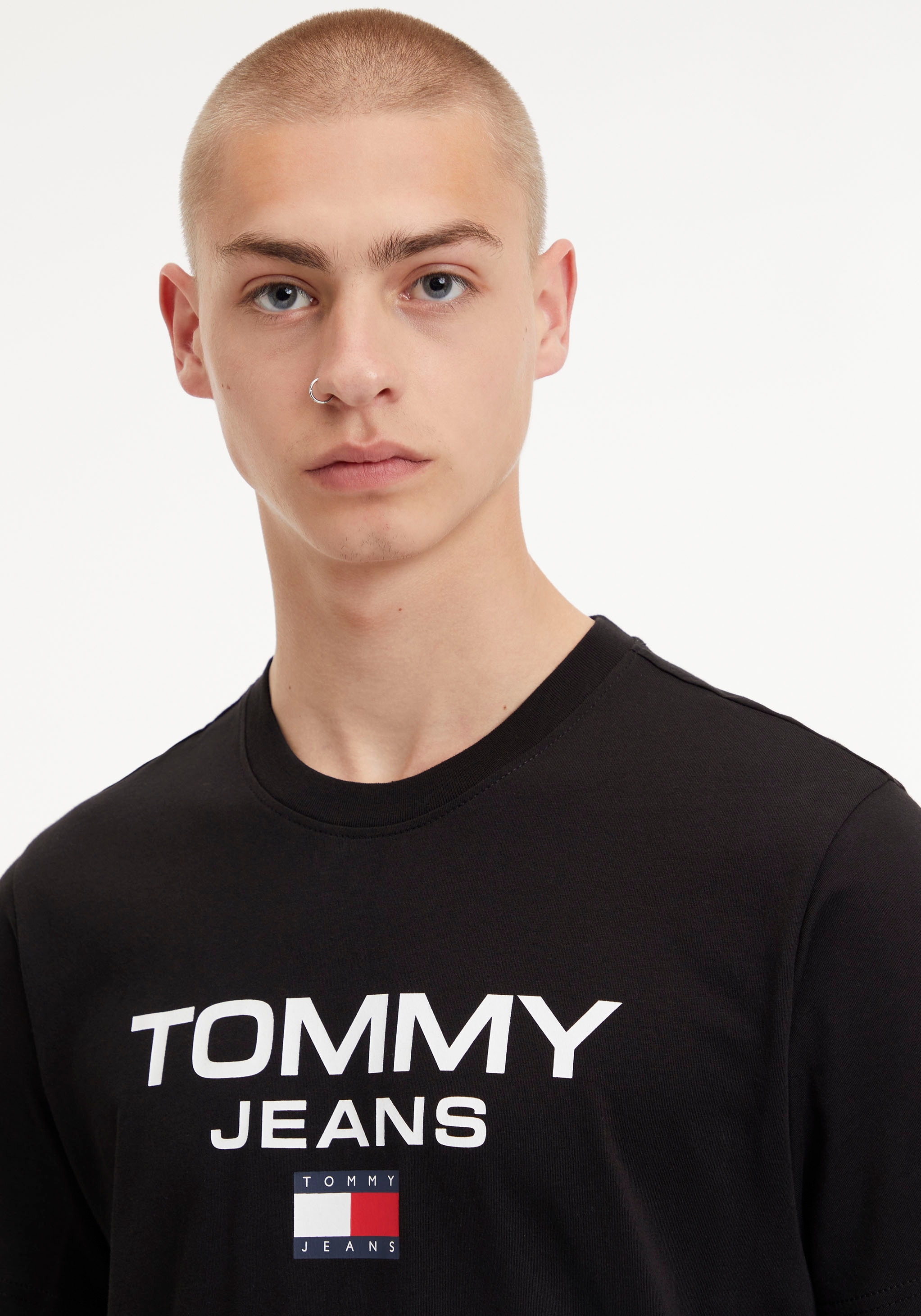 ♕ »TJM REG TEE«, Jeans Tommy mit ENTRY bei T-Shirt Logodruck