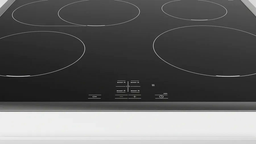 BOSCH Induktions Herd-Set »HEA578BS1«, mit Teleskopauszug nachrüstbar, Pyrolyse-Selbstreinigung