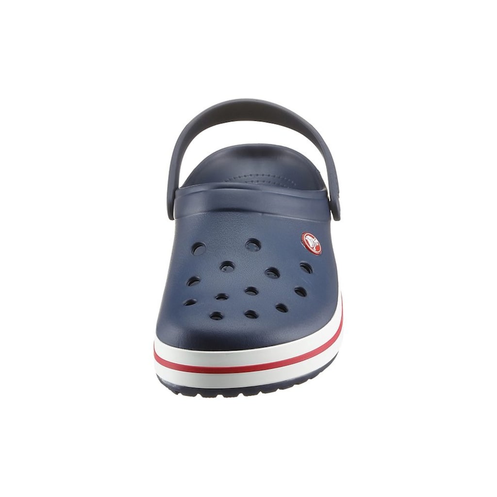 Crocs Clog »Crocband«, Sommerschuh, Gartenschuh, Poolslides, mit farbiger Laufsohle