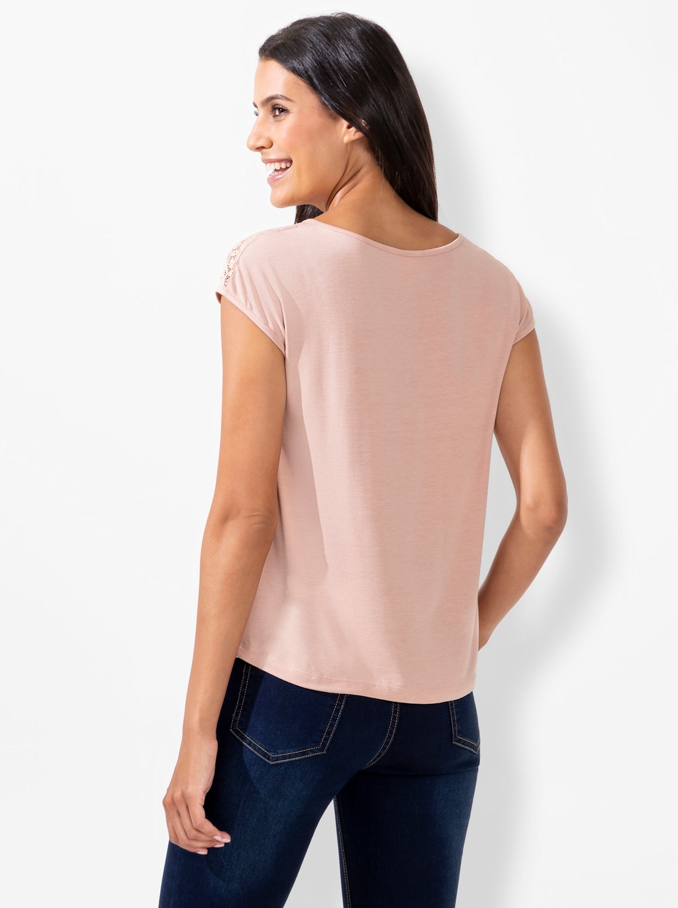 Inspirationen V-Shirt »Shirt«, (1 tlg.)