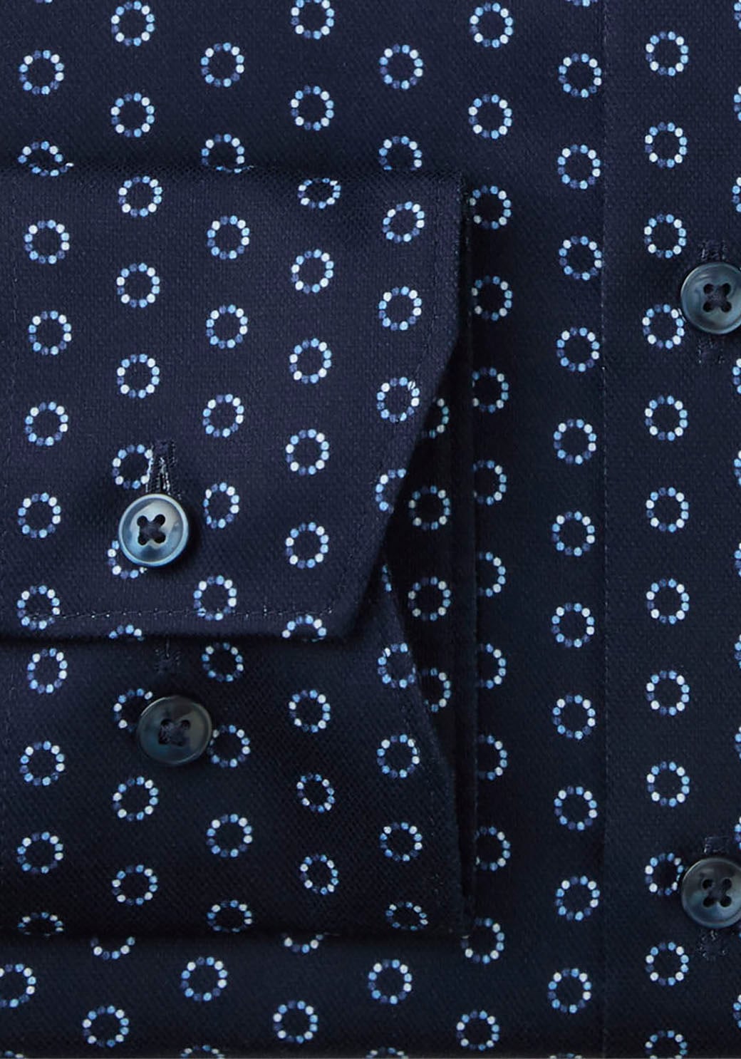 OLYMP Businesshemd »Luxor comfort fit«, dezentes Minimal-Print aus stilisierten Blüten