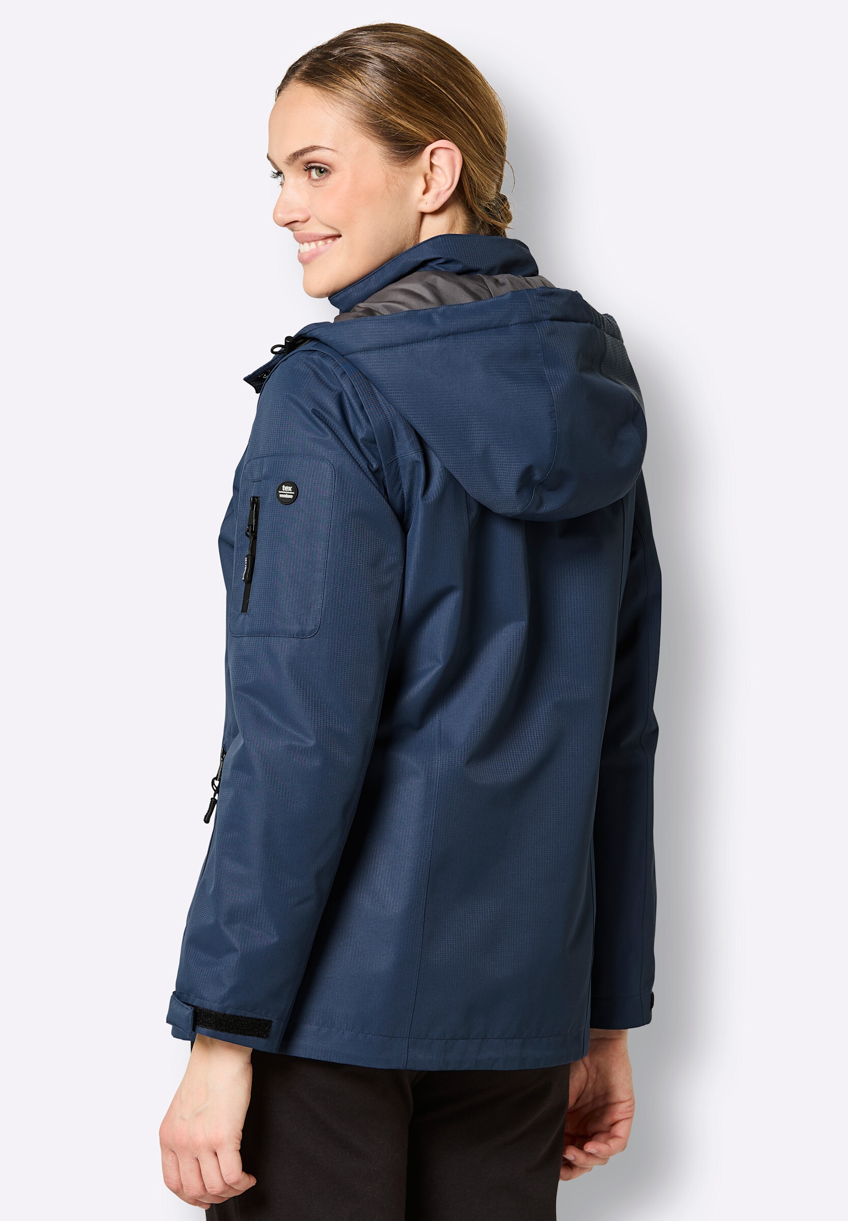 Witt Regenjacke »Funktionsjacke Funktionsjacke mit abzippbaren Ärmeln« Abnehmbare Kapuze