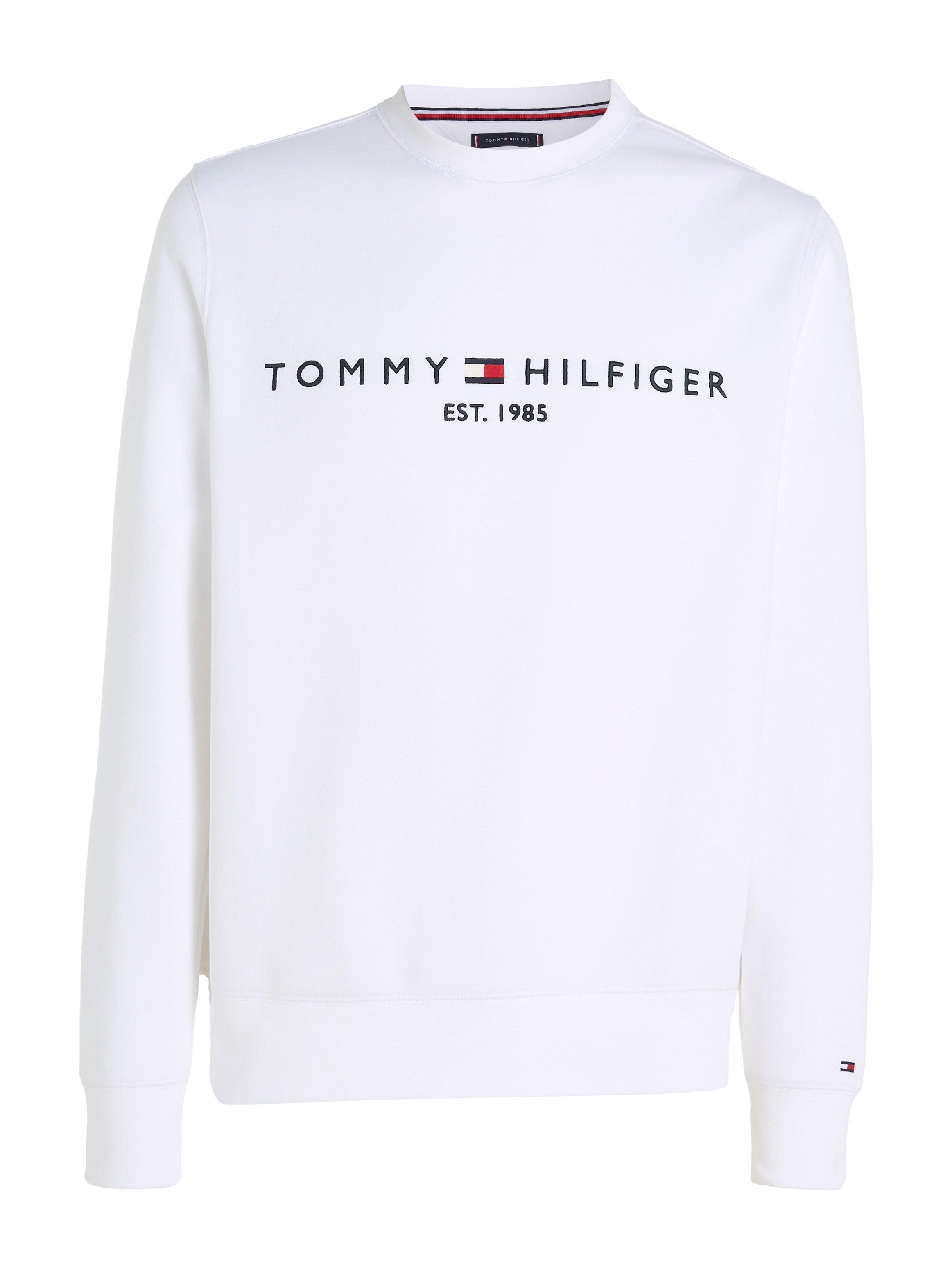 Tommy Hilfiger Sweatshirt »TOMMY LOGO SWEATSHIRT«, mit klassischem Rundhalsausschnitt
