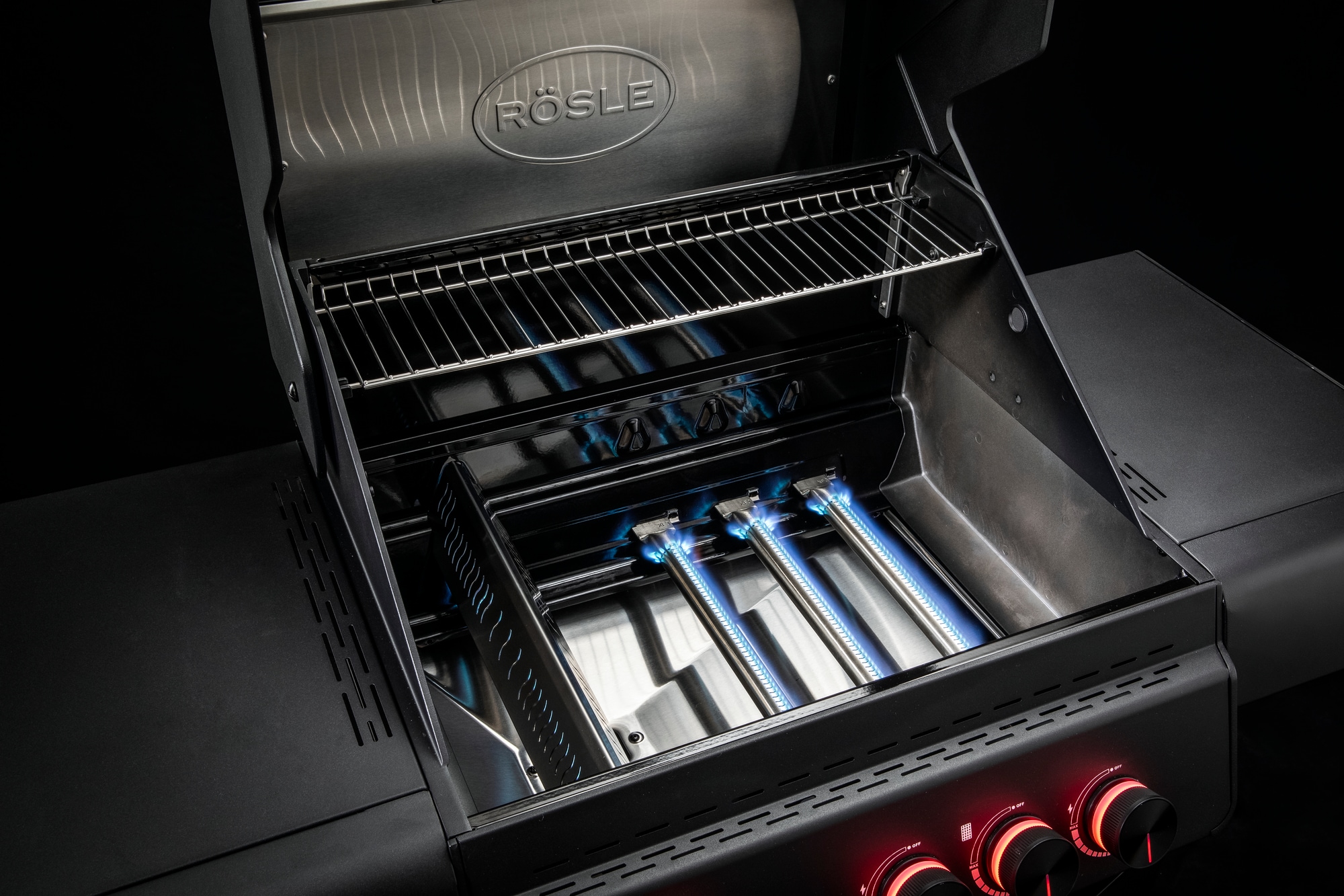 RÖSLE Gasgrill »ALLFLAME Peer 3«, 50 mbar