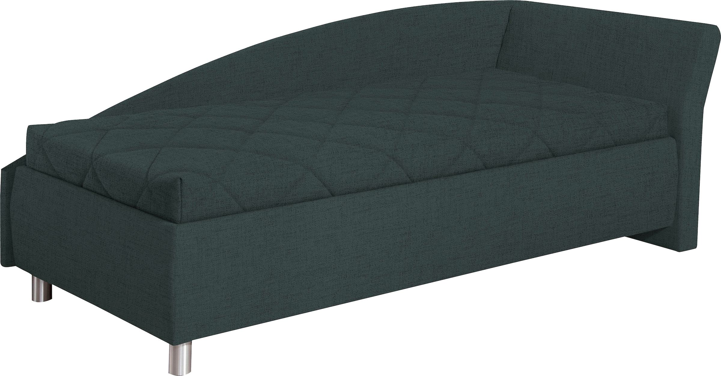 alina Schlafsofa »Lindsay« Bettkasten, Zierkissen-Set aus: 2 Stk. 40x40cm, 1 Stk. 30x30cm