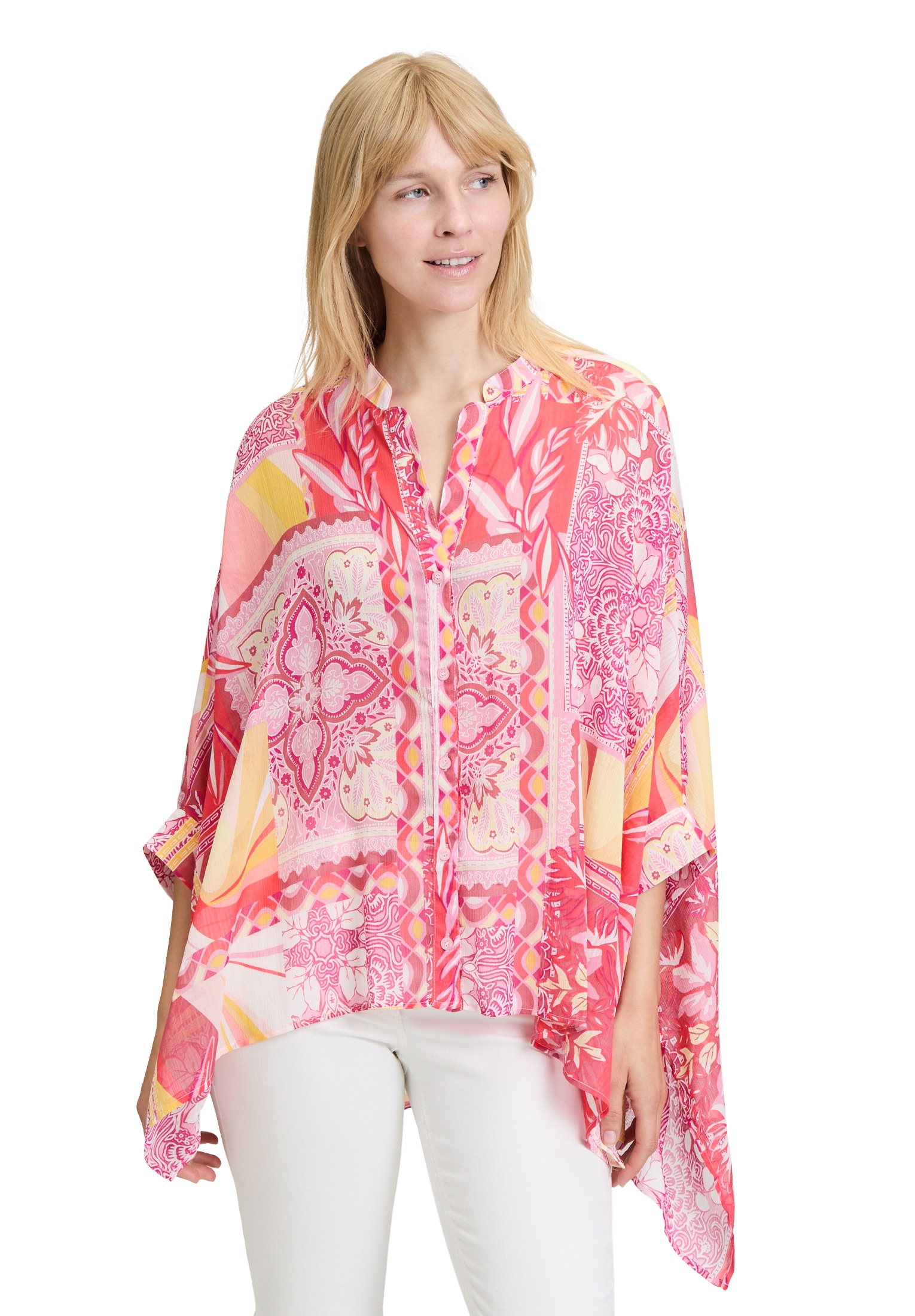 Betty Barclay Klassische Bluse »Tunika-Bluse mit Fledermausärmeln«