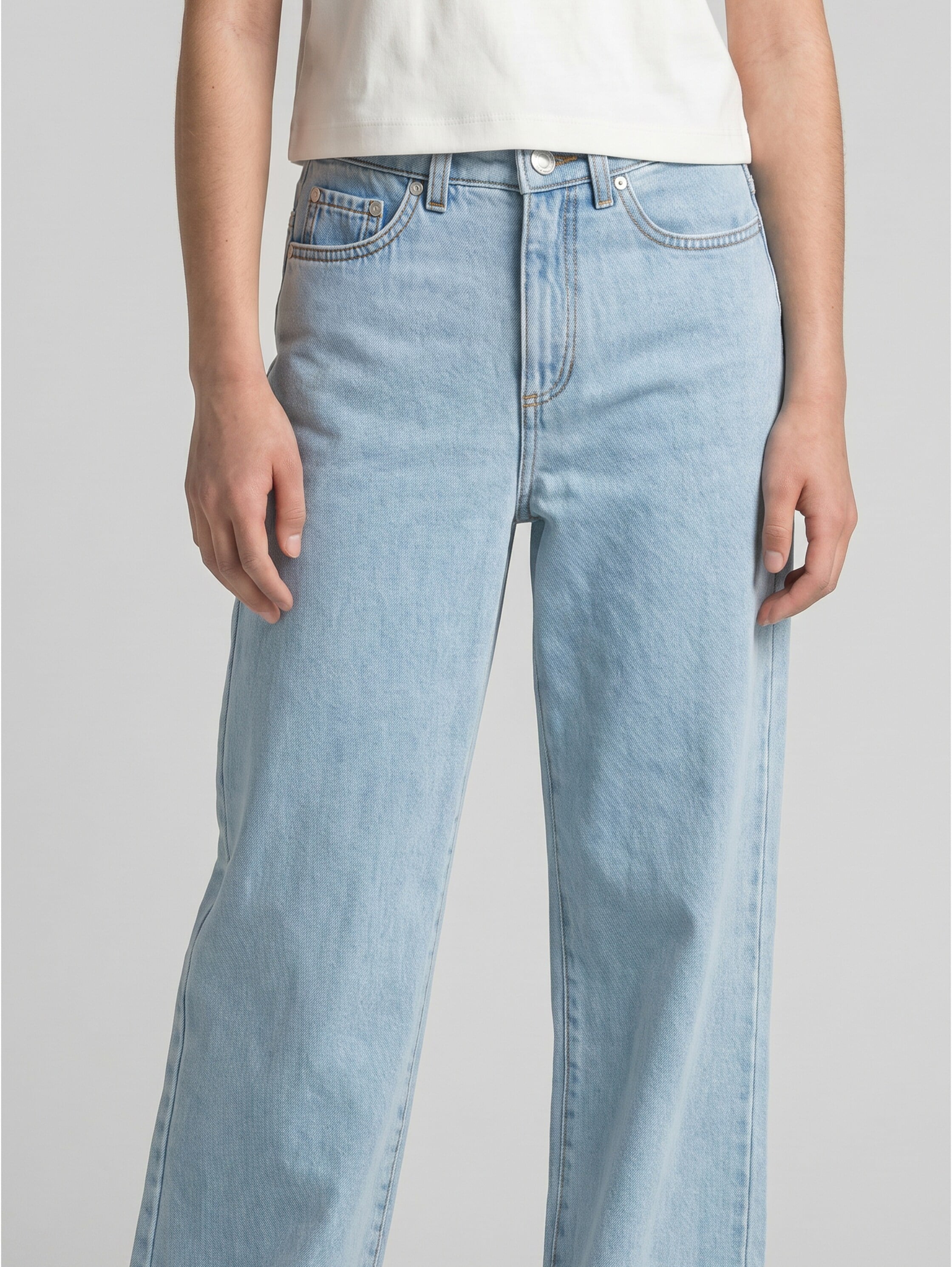 TOM TAILOR Weite Jeans im 5-Pocket-Style