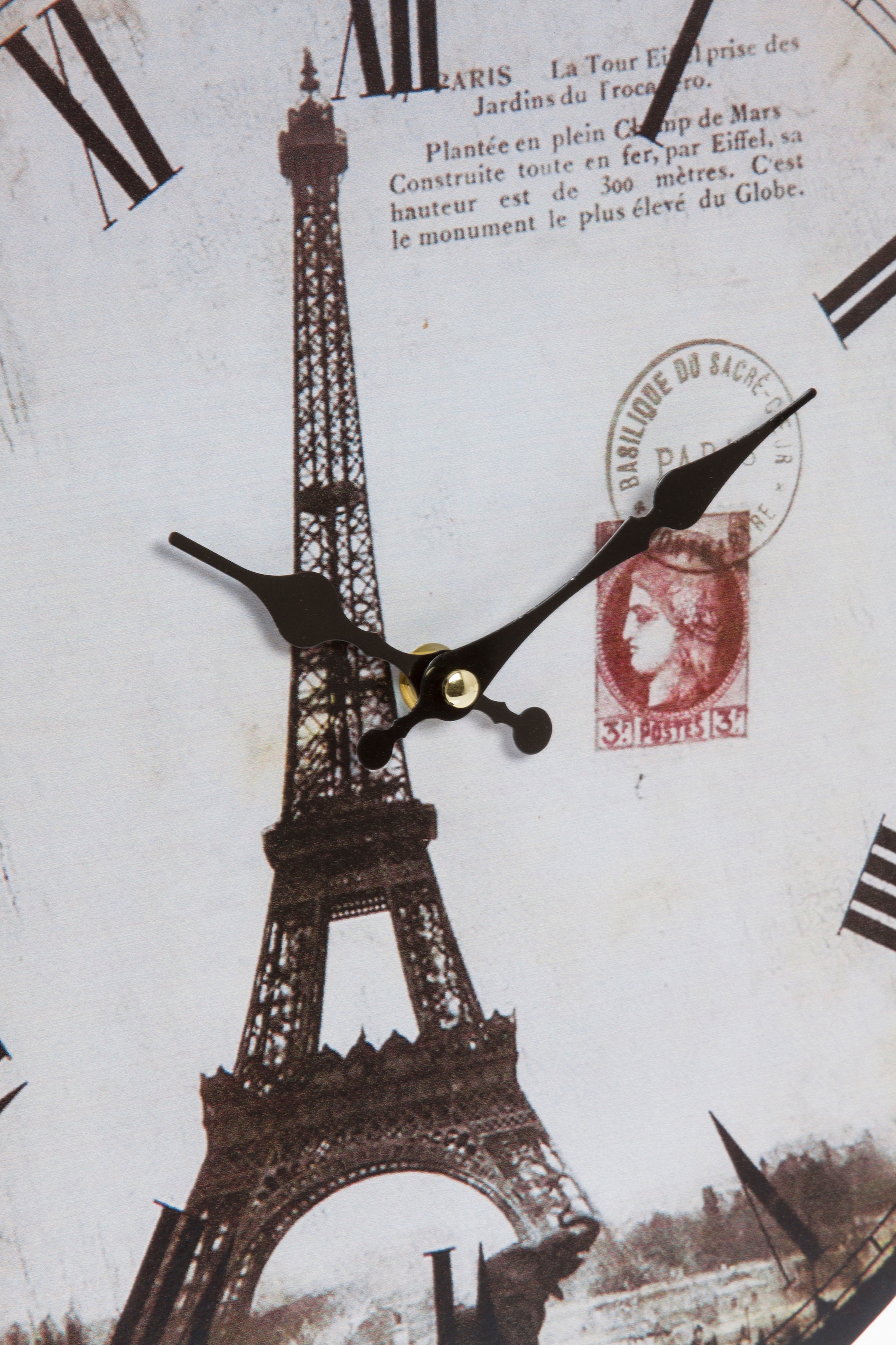 Myflair Möbel & Accessoires Wanduhr »"Eiffelturm II"« römische Ziffern, 33,8 cm