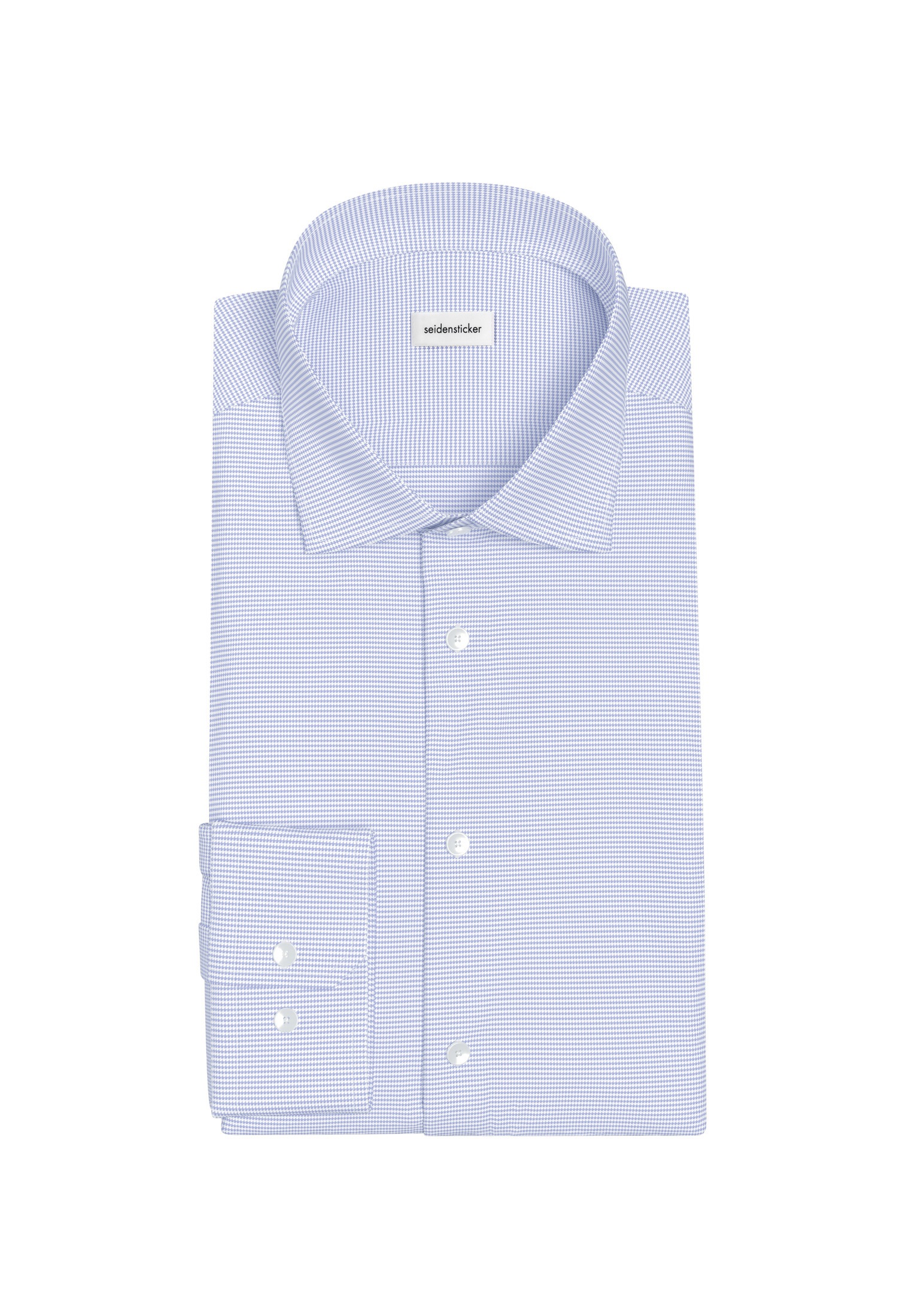 seidensticker Businesshemd »Schwarze Rose« Shaped 1/1 Kentkragen Struktur