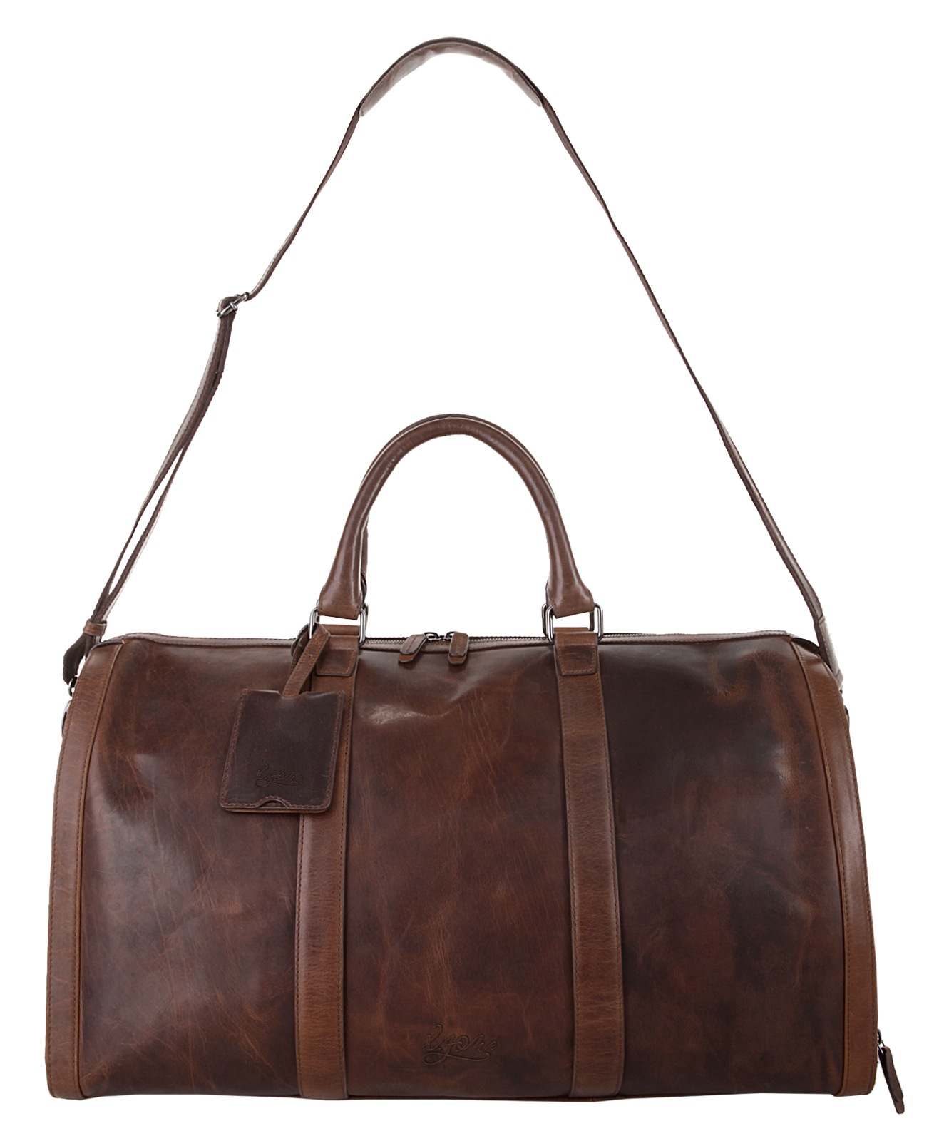 X-Zone Reisetasche, echt Leder