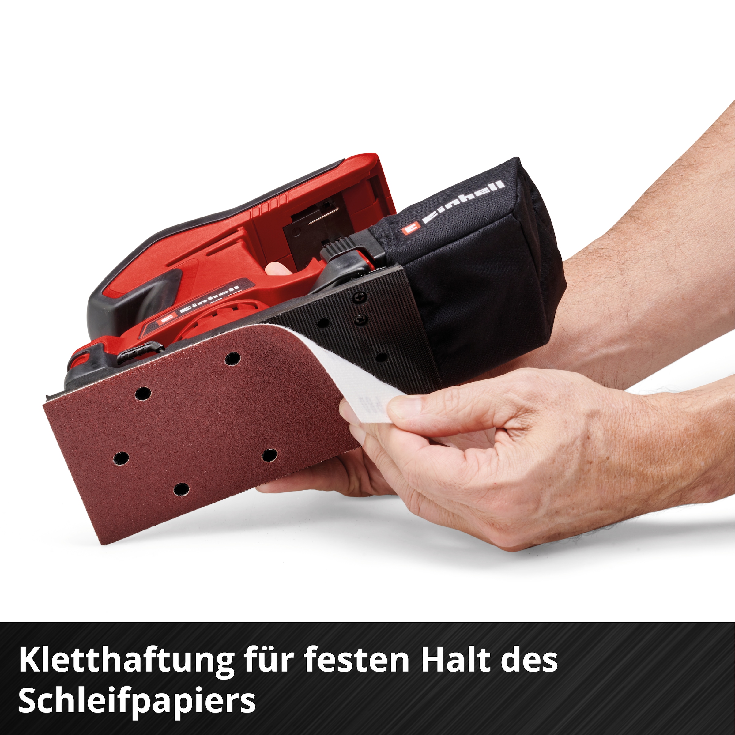 Einhell Schwingschleifer »Akku-Schwingschleifer TC-OS 18/187 Li Solo« 2 tlg. ohne Akku und Ladegerät