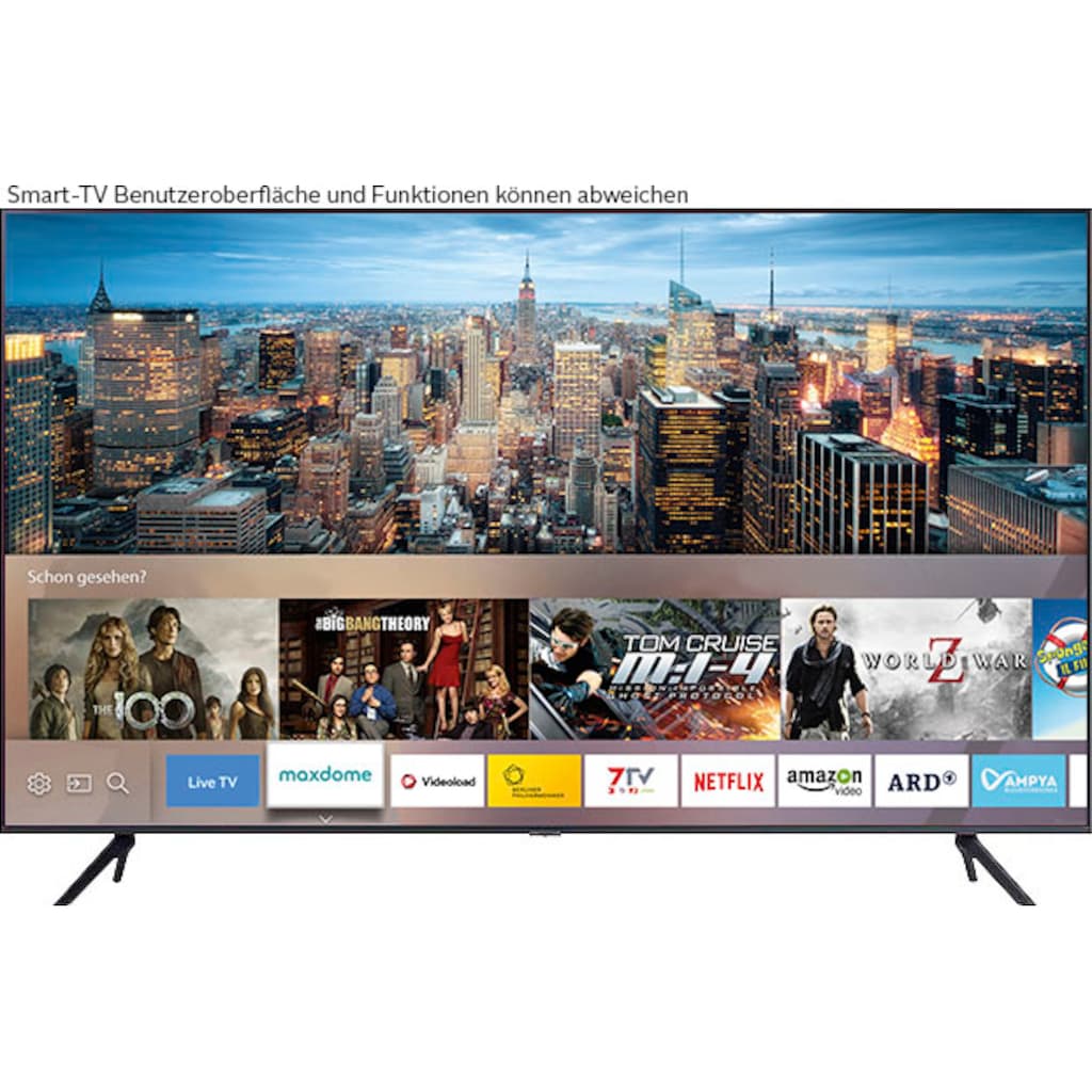 Samsung LED-Fernseher »GU65AU7199U«, 163 cm/65 Zoll, 4K Ultra HD, Smart-TV, HDR,Crystal Prozessor 4K,Q-Symphony,Contrast Enhancer