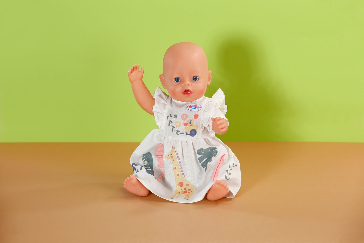 Baby Born Puppenkleidung »Kleid Giraffe, 43 cm«, mit Kleiderbügel