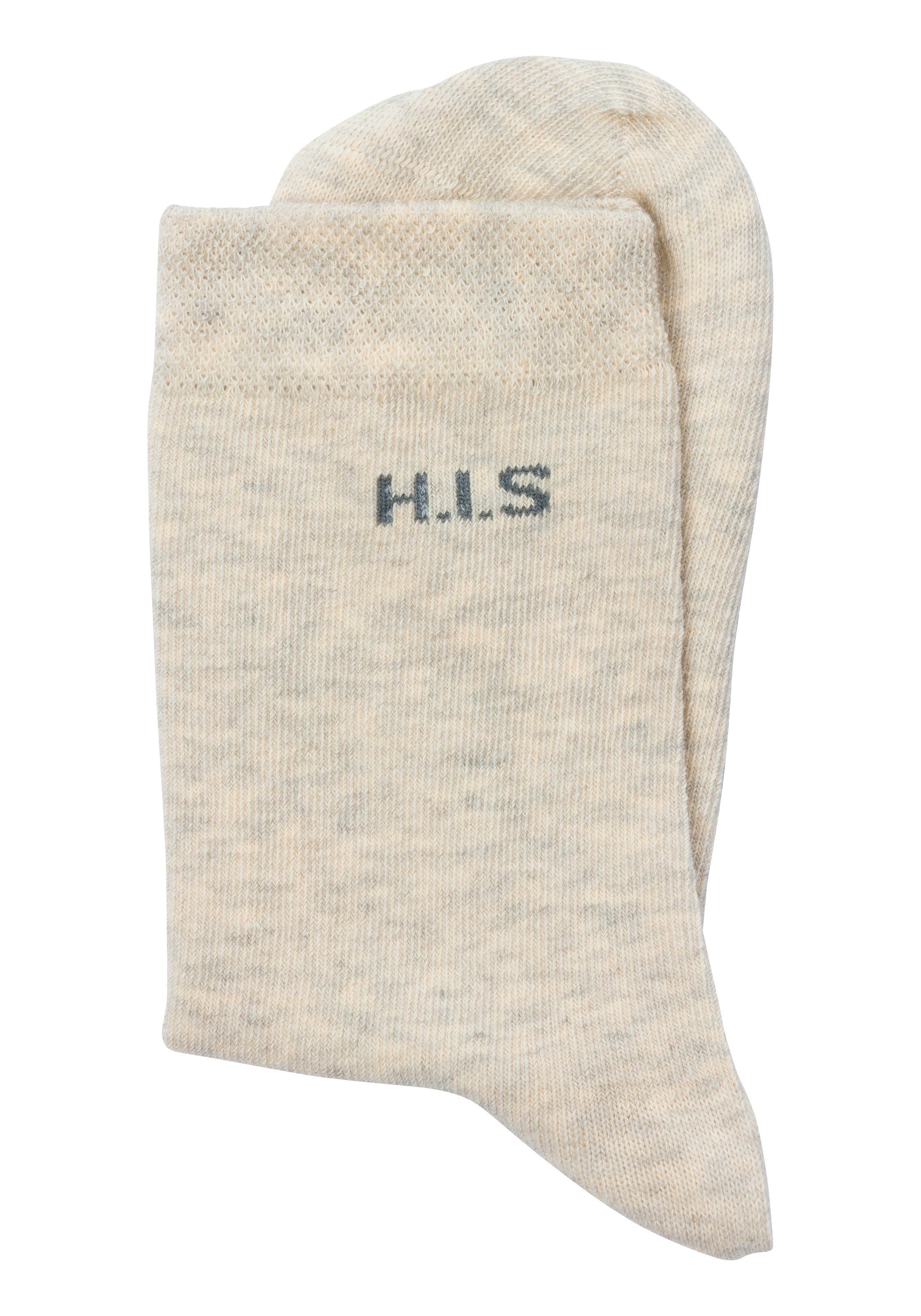 H.I.S Socken, (Packung, 4 Paar), ohne einschneidendes Bündchen