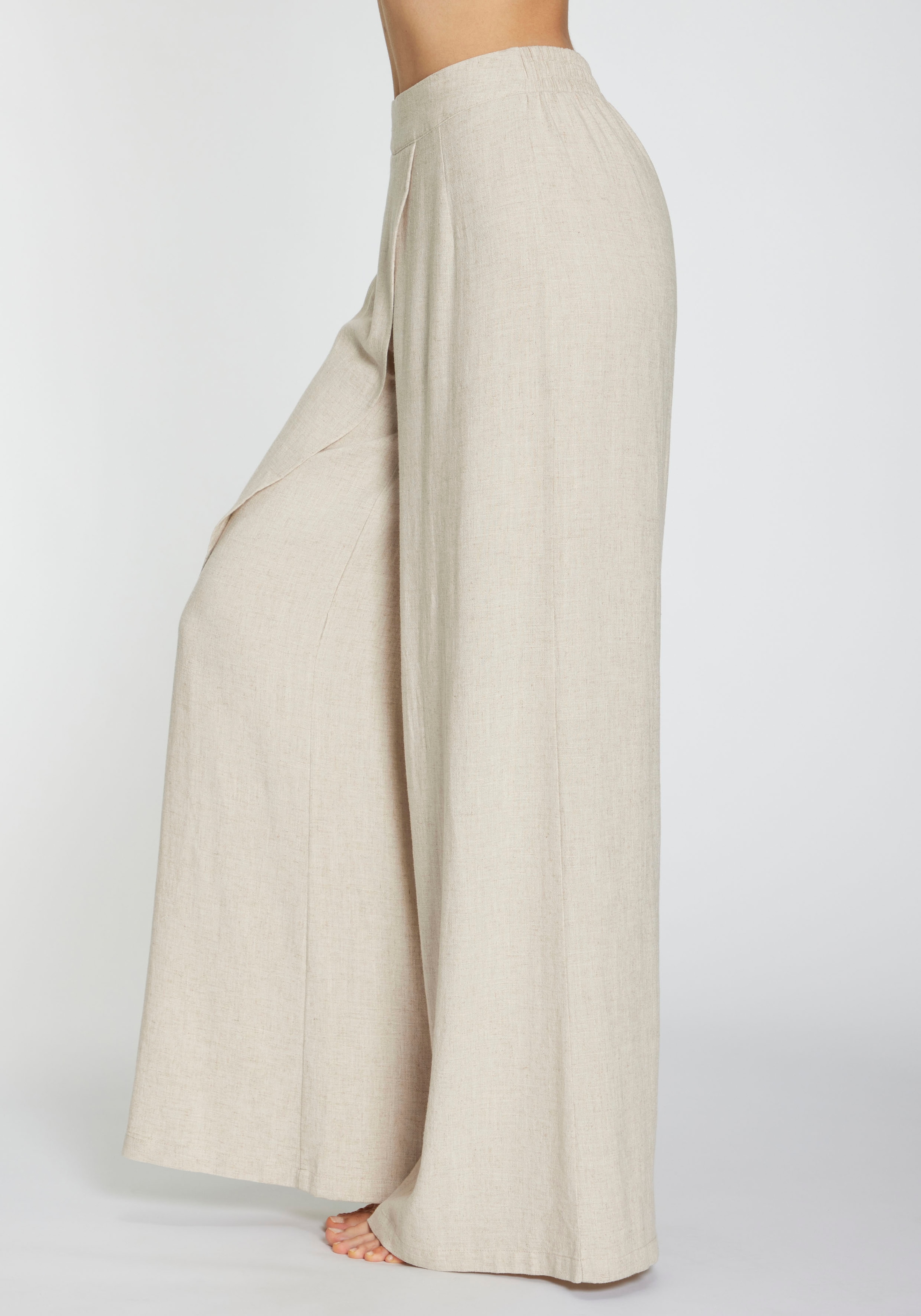 French Connection Leinenhose  im weit fließendem Lagenlook