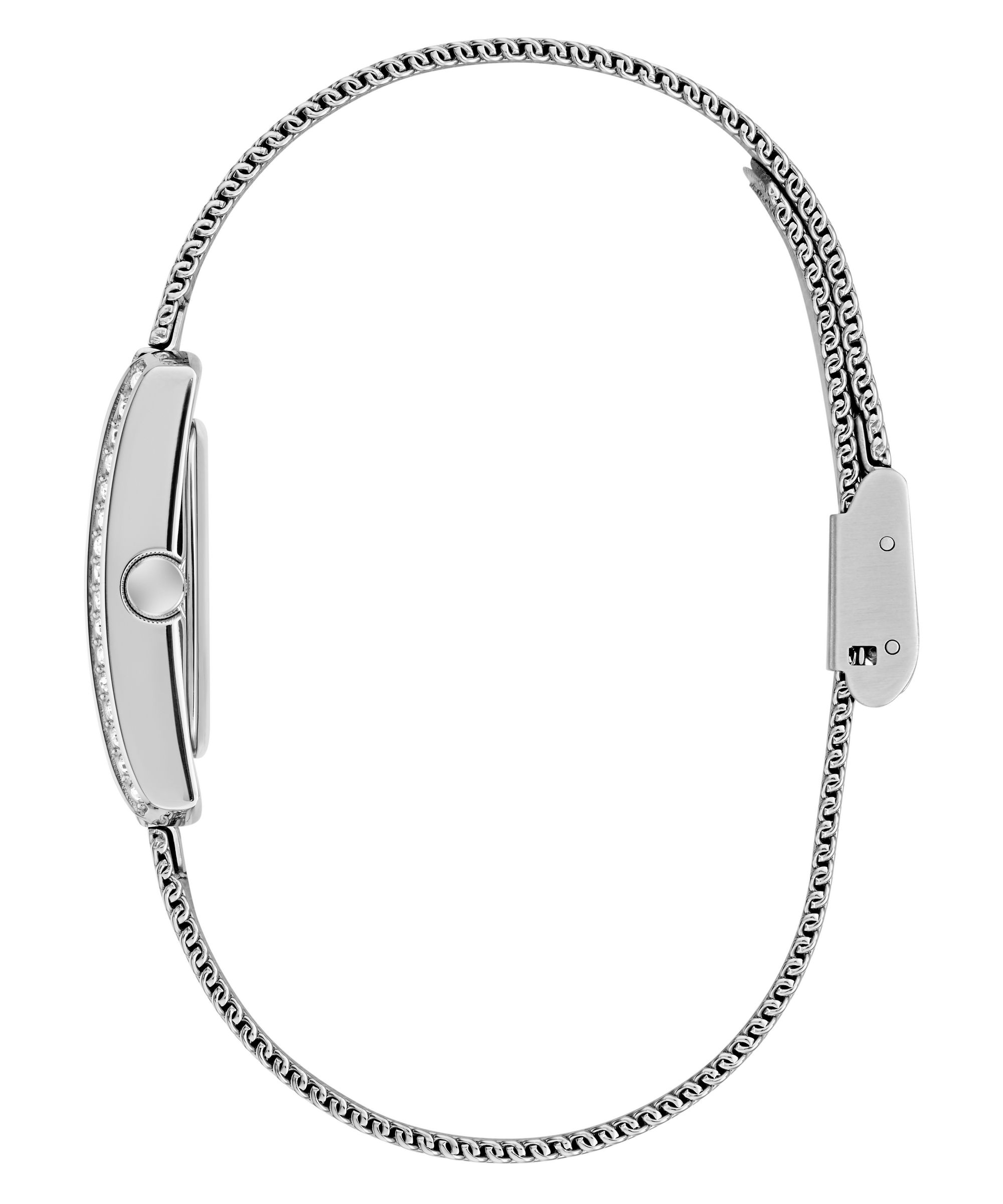 Guess Quarzuhr »BONNET« Armbanduhr, Damenuhr, Edelstahlarmband, analog