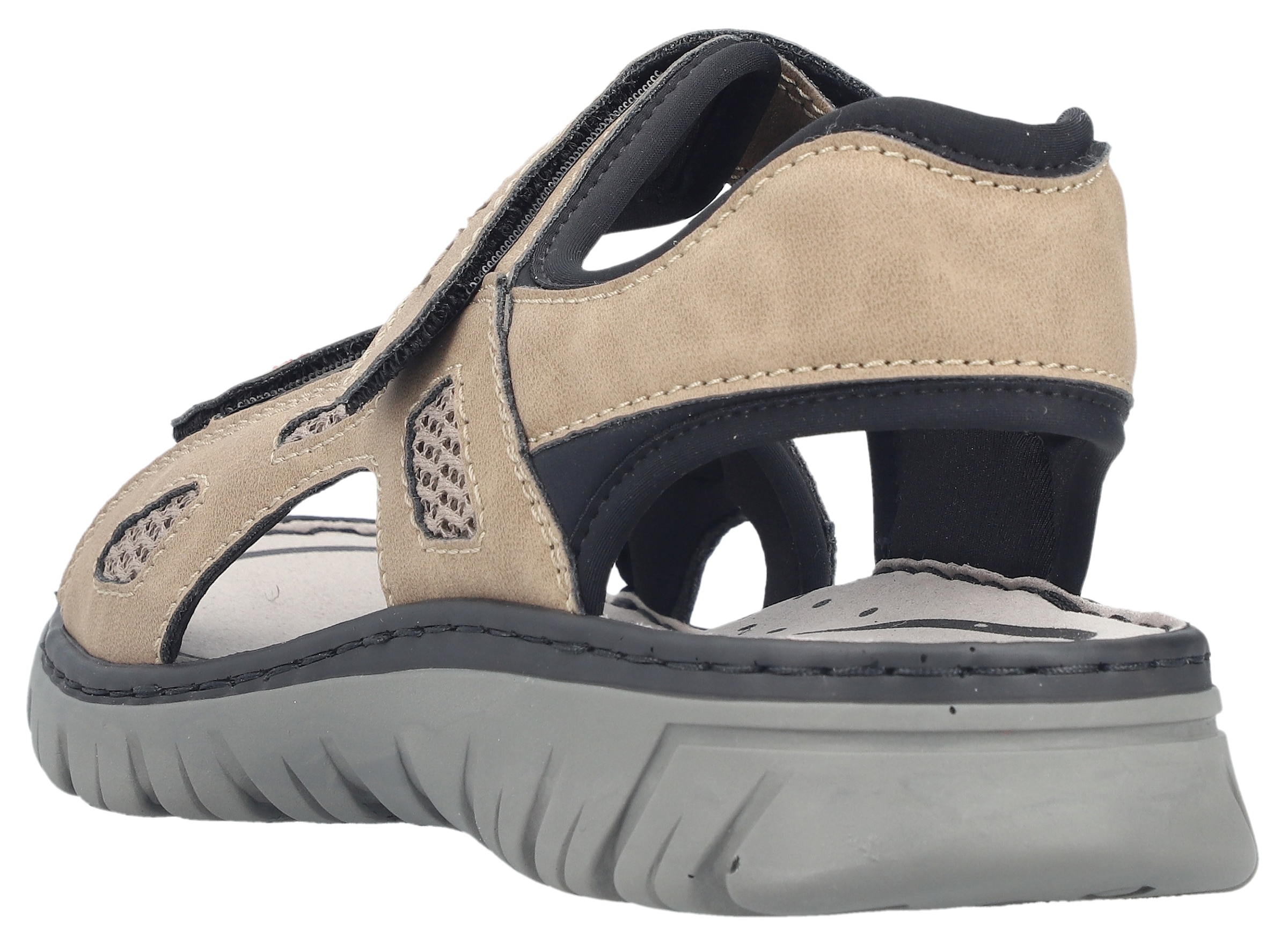 Rieker Sandale  Sommerschuh, Klettschuh, Outdoorsandale, in Trekking-Optik