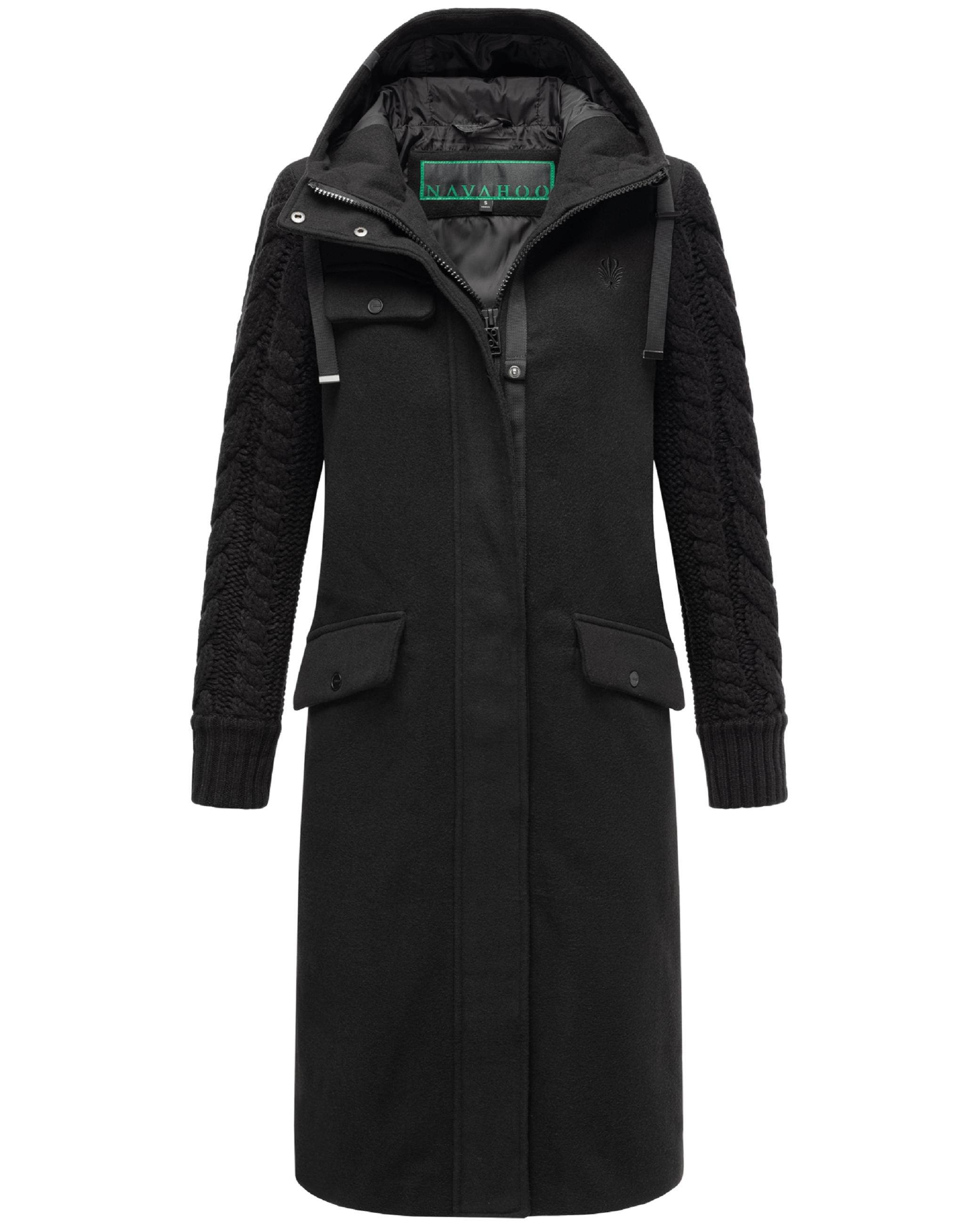Navahoo Kurzmantel »Wintermantel Knit Babe 14«