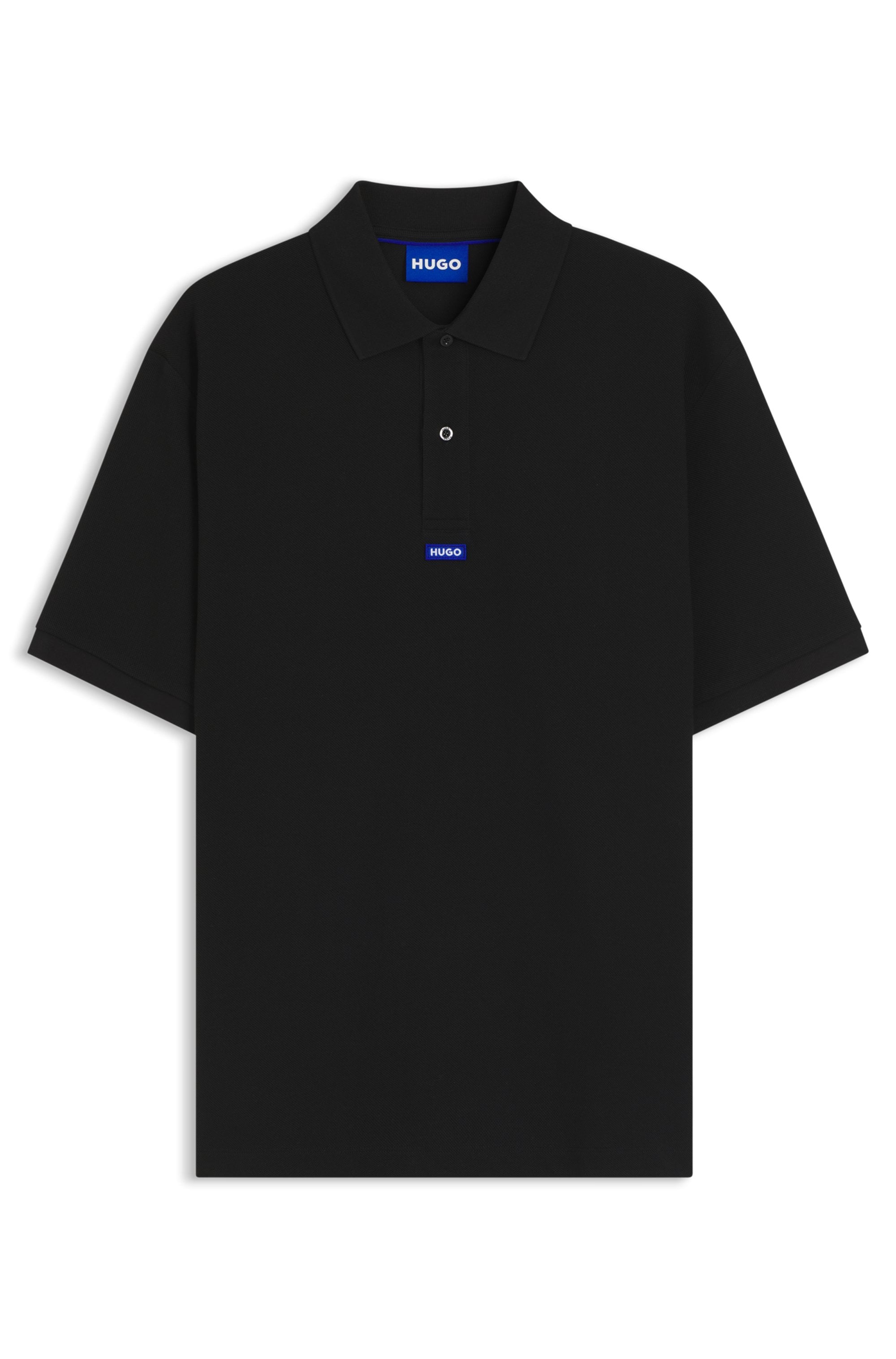 HUGO Poloshirt »Nolitos« Polokragen, Loose Fit, reine Baumwolle