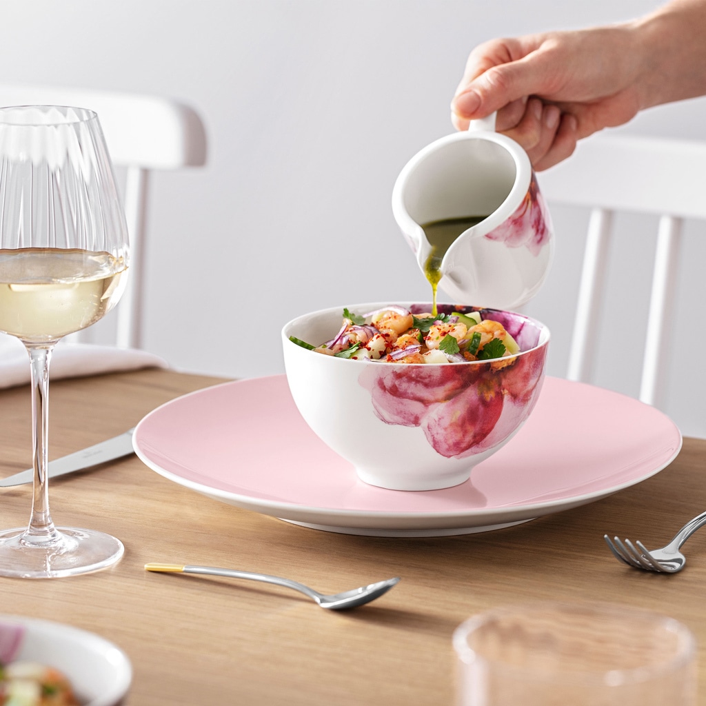 Villeroy & Boch Milchbehälter »Milchkännchen Rose Garden 210 ml bunt«