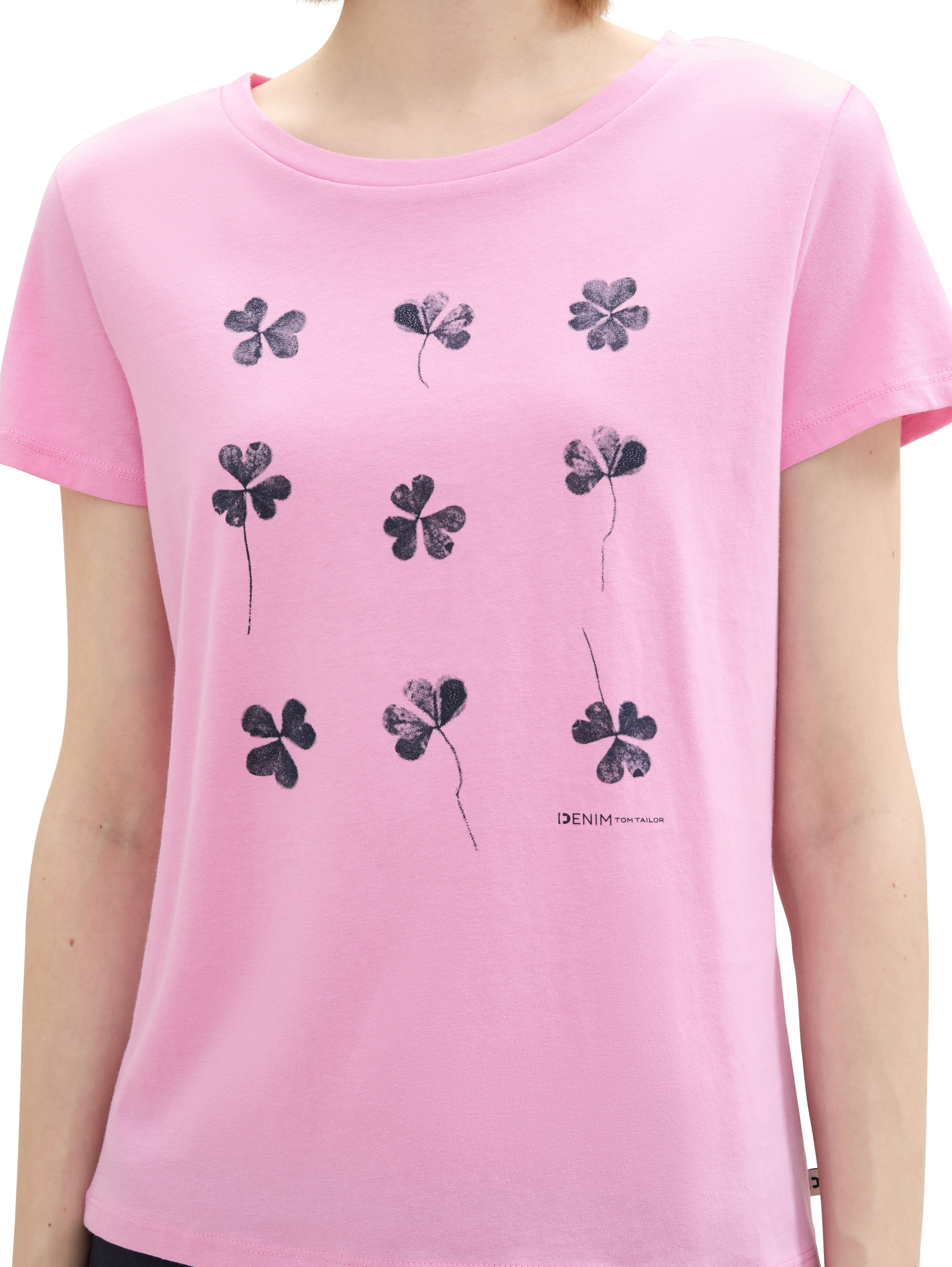 TOM TAILOR Denim T-Shirt, mit Frontprint