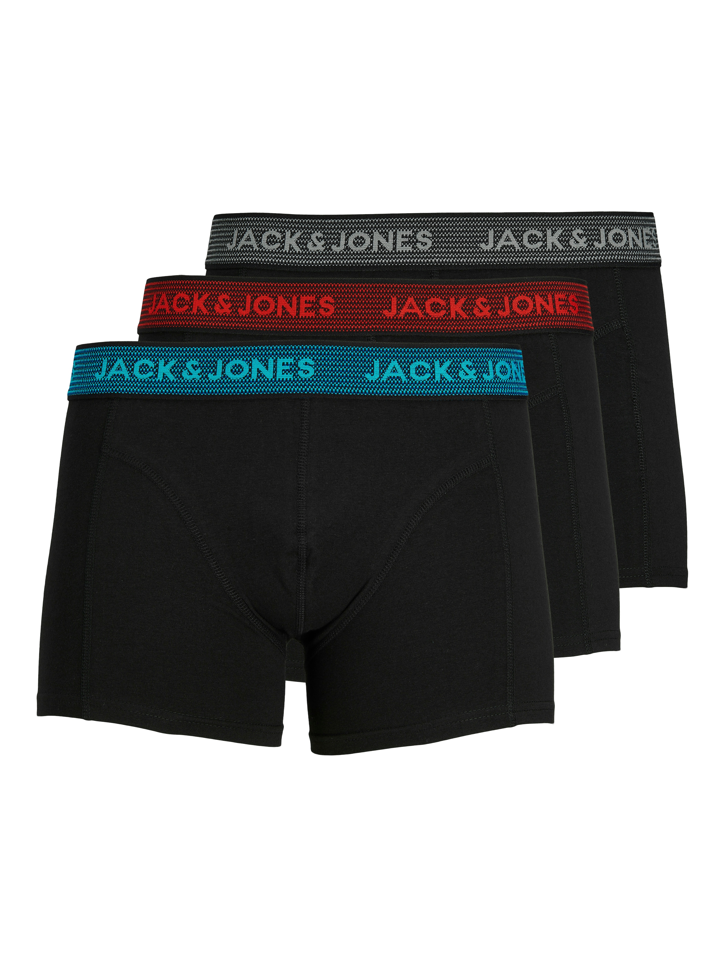 Jack & Jones Boxer »JAC Waistband Trunks« Packung, 3 Stk.